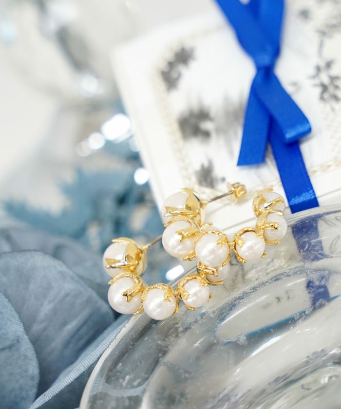 ポンデ パール ピアス Pon de Pearl Pierce （Liala） 全1色