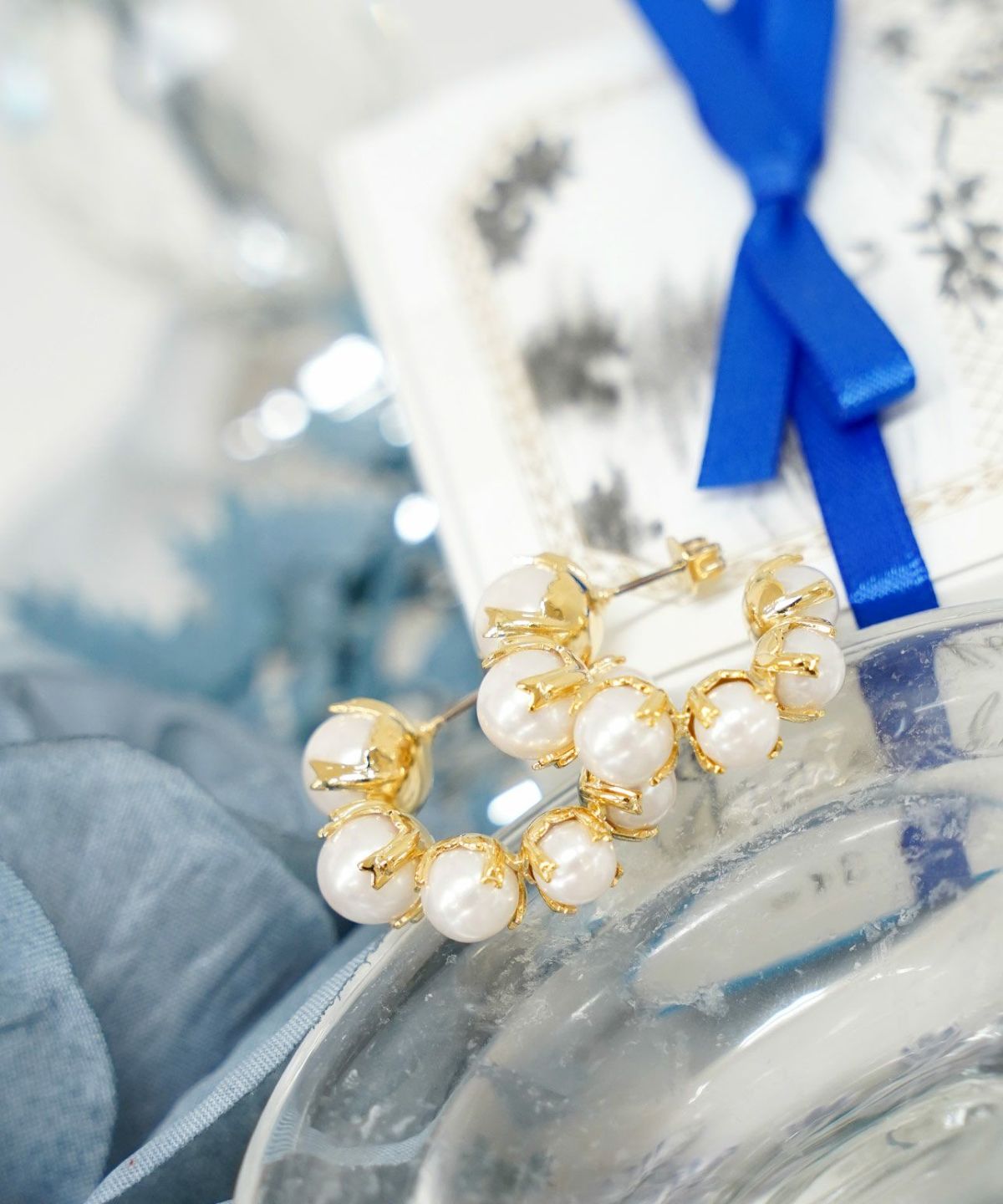 ポンデ パール ピアス Pon de Pearl Pierce