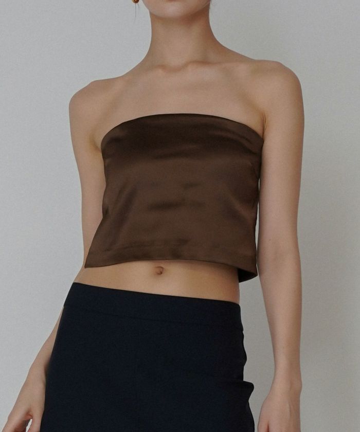 トップス K tシャツ チョーカー付きフロントZIPトップス レディース
