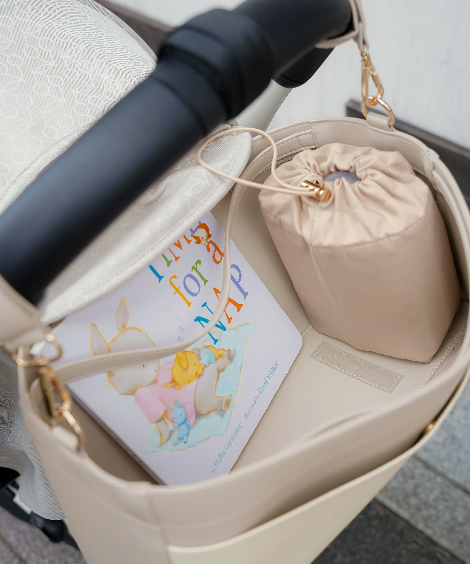 レディースバッグベビーカーバッグバギーバッグ洗えるポケット大容量保冷ペットボトルホルダーごみ入れ持ち運び3WAYベビーカー出産祝いママギフトプレゼントおしゃれペットカートバッグかわいい赤ちゃん新ママ子育て必要なものグレージュブラウン