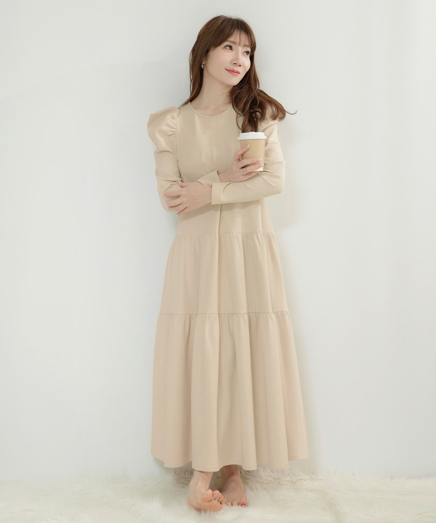 手洗い可 かわいい 上品 きれいめ 大人カジュアル シンプル リラックス 旅行 ルームウェア 体型カバー ジョイントスペース