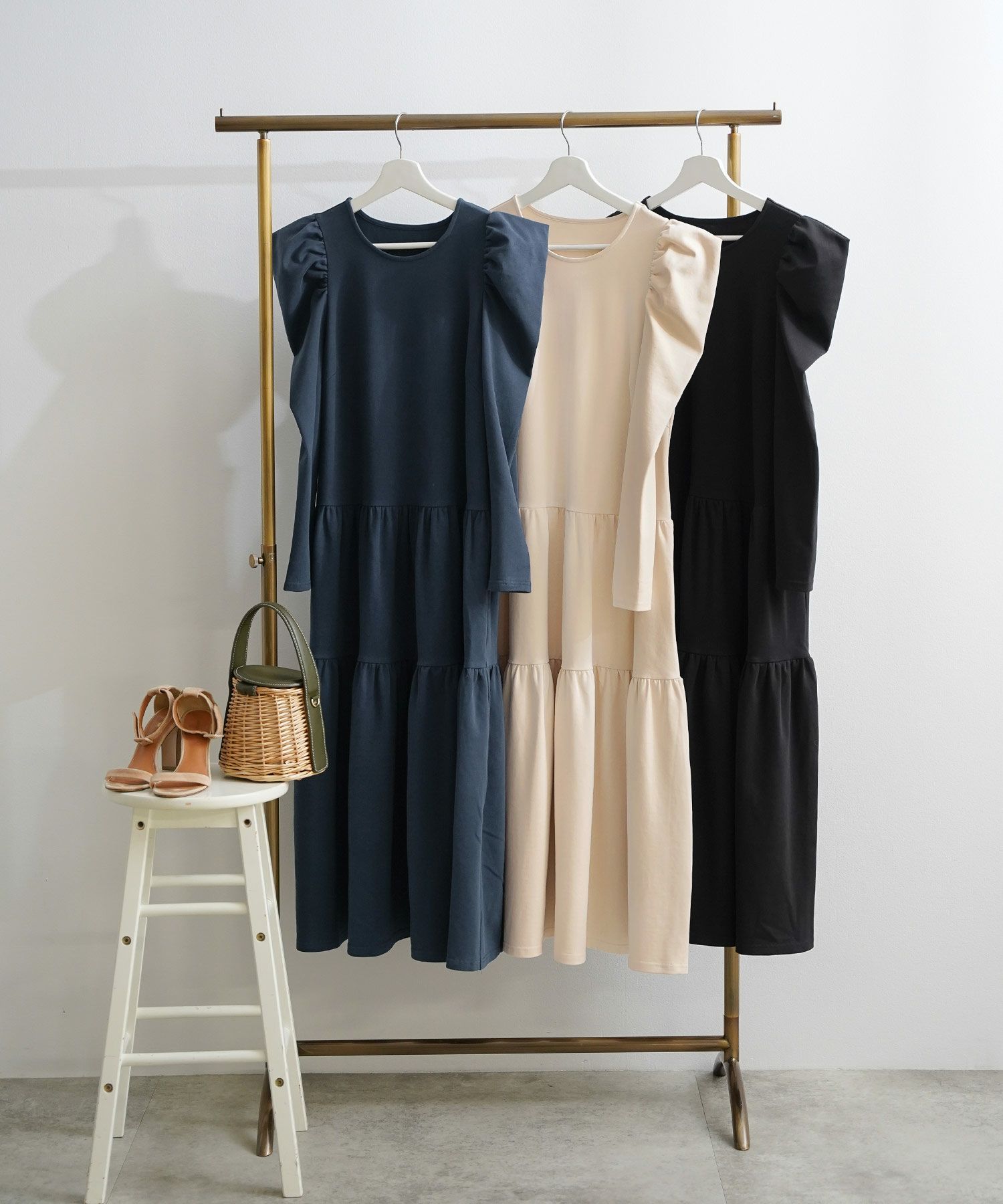 手洗い可 かわいい 上品 きれいめ 大人カジュアル シンプル リラックス 旅行 ルームウェア 体型カバー ジョイントスペース