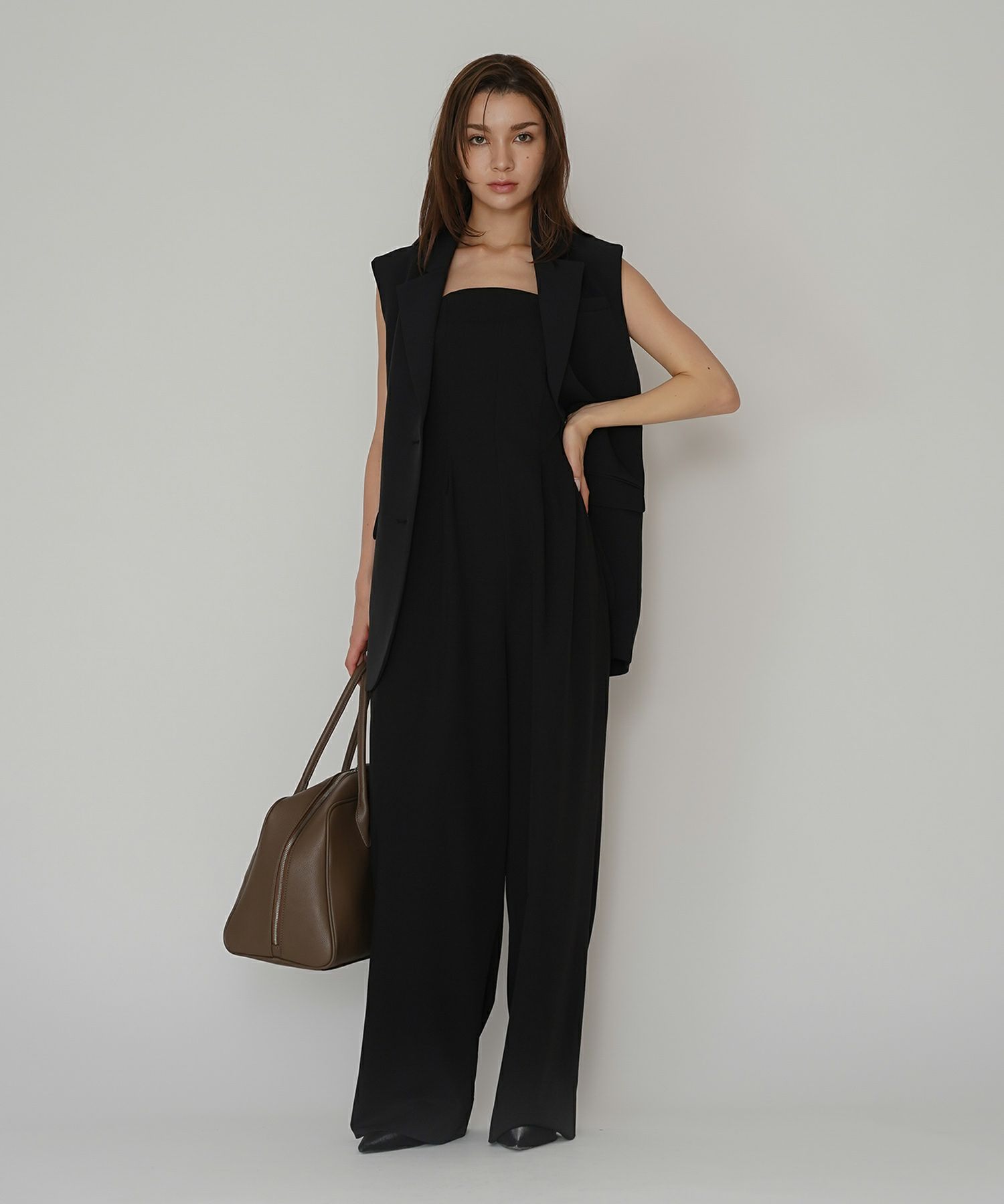 オーバー ショルダー ジレ KINO THE KEI 全3色｜ktk231-0104【1】