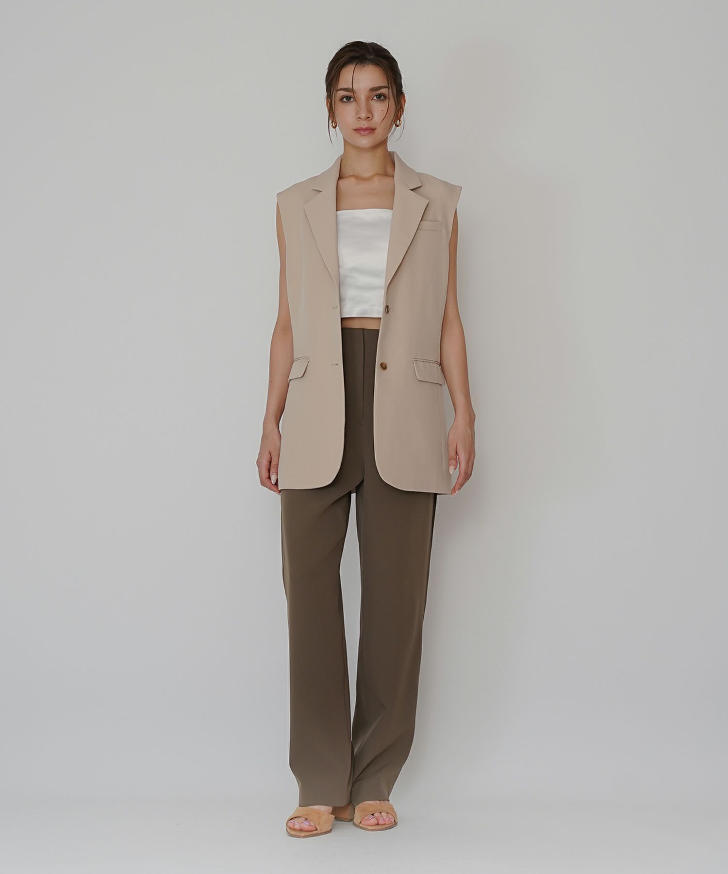 サイド タック カーブ パンツ KINO THE KEI 全3色｜ktk731-0107【1】