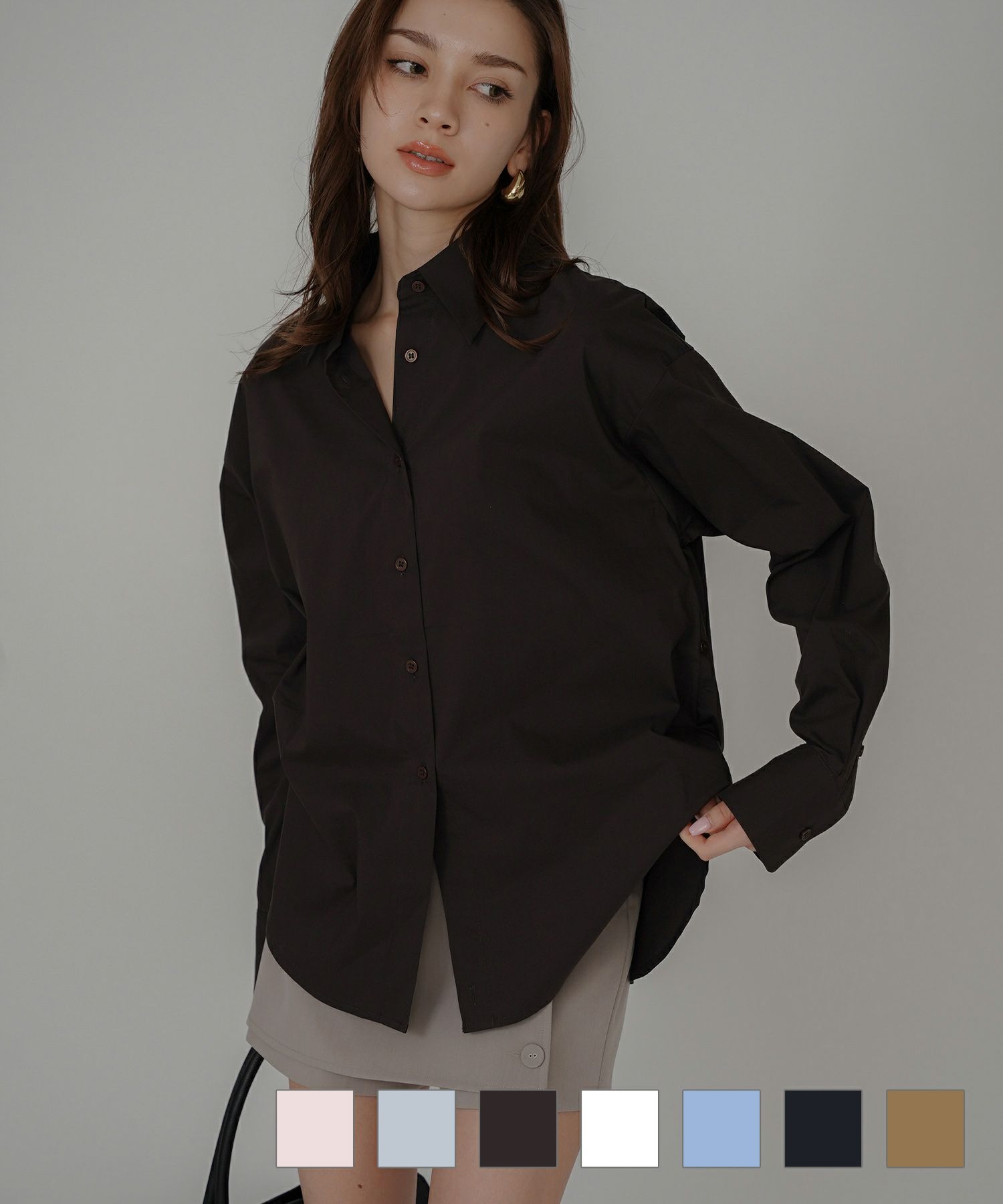 ラップ ウエスト 3WAY シャツ KINO THE KEI 全4色｜ktk831-0102【1】