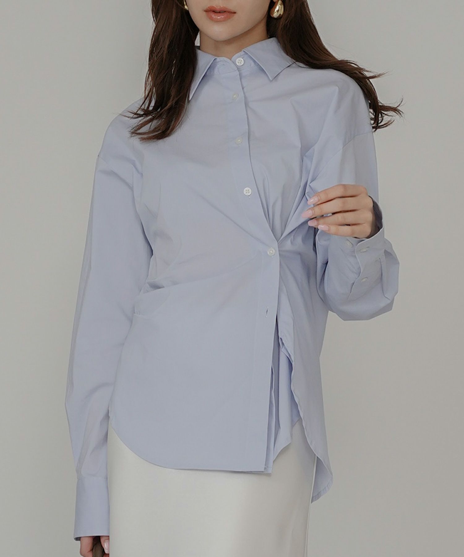 ラップ ウエスト 3WAY シャツ KINO THE KEI 全4色｜ktk831-0102【1】