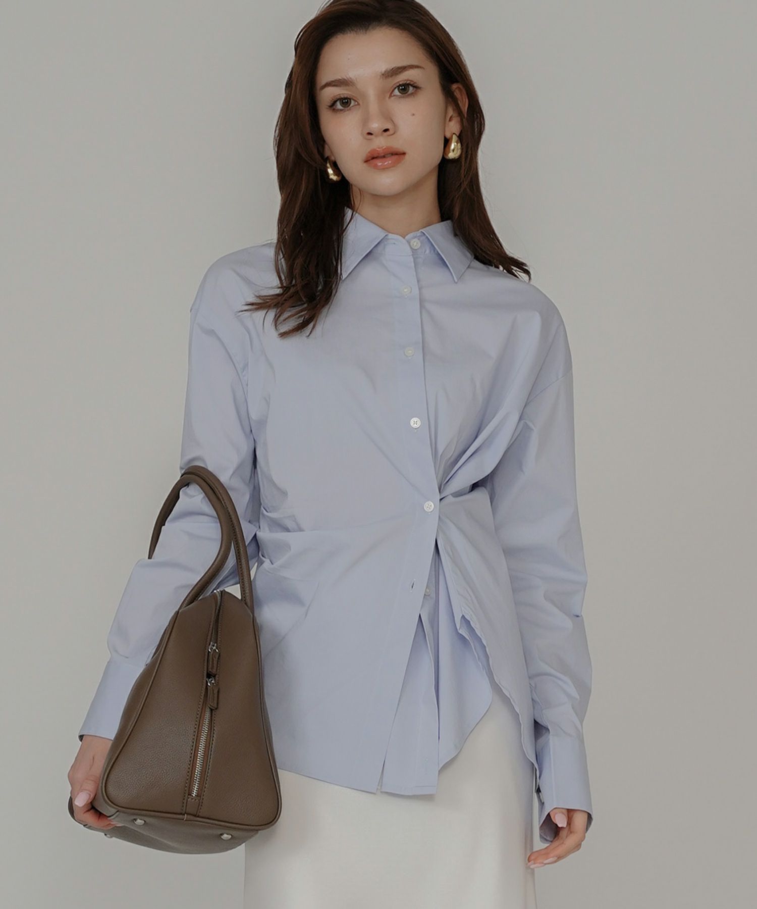 ラップ ウエスト 3WAY シャツ KINO THE KEI 全4色｜ktk831-0102【1】