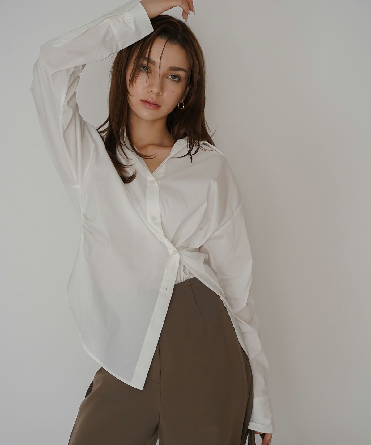 ラップ ウエスト 3WAY シャツ KINO THE KEI 全4色｜ktk831-0102【1】