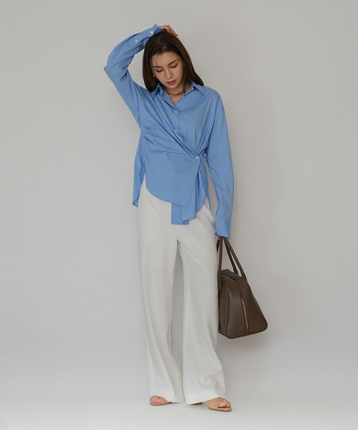 ラップ ウエスト 3WAY シャツ KINO THE KEI 全4色｜ktk831-0102【1】