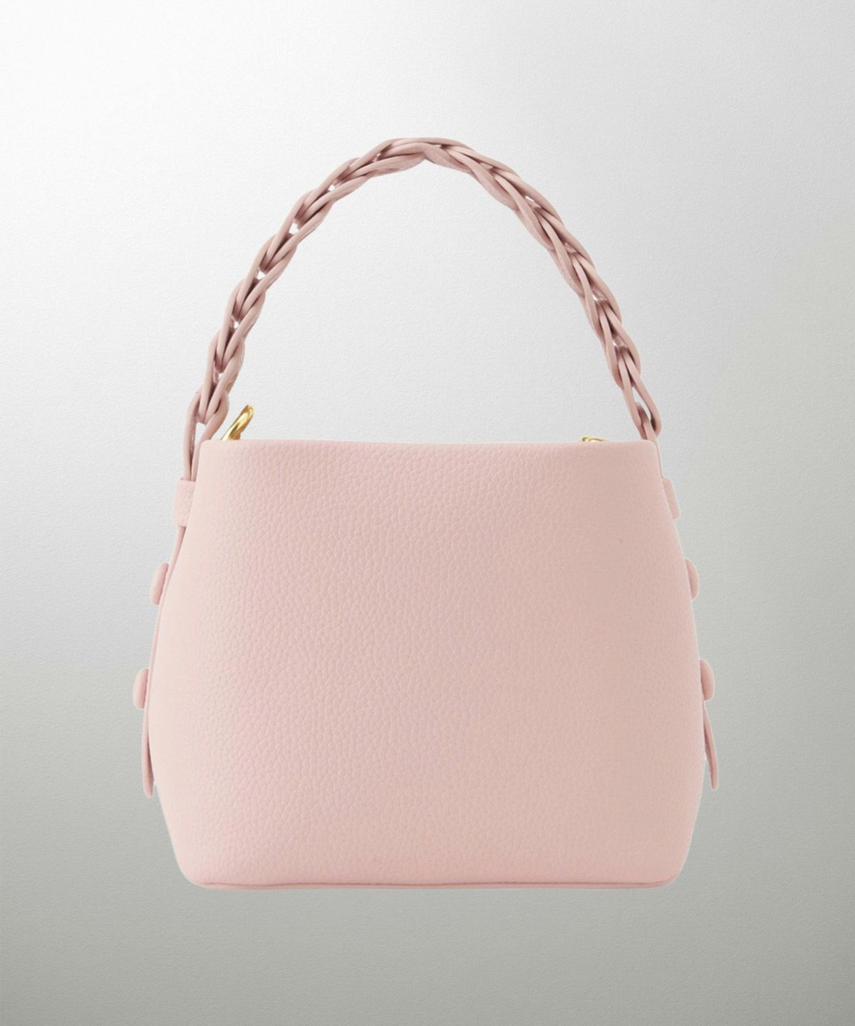 レディース バッグ きれいめ ショルダー 2way 合皮 アイボリー/エトープ/ピンク/ピスタチオ/ブラック/フリー