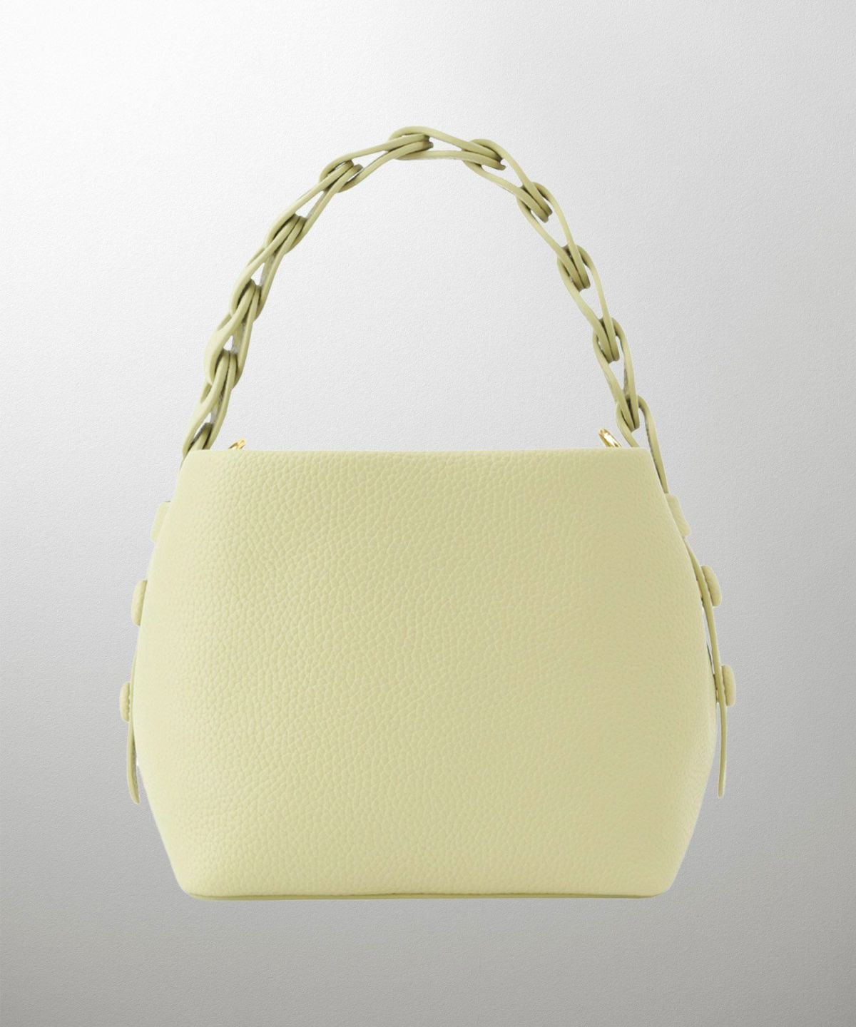 レディース バッグ きれいめ ショルダー 2way 合皮 アイボリー/エトープ/ピンク/ピスタチオ/ブラック/フリー