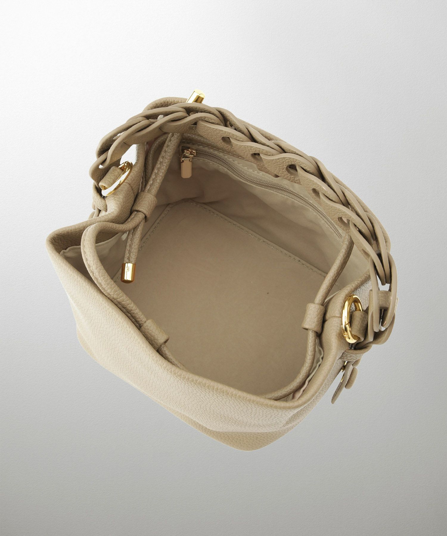 レディース バッグ きれいめ ショルダー 2way 合皮 アイボリー/エトープ/ピンク/ピスタチオ/ブラック/フリー