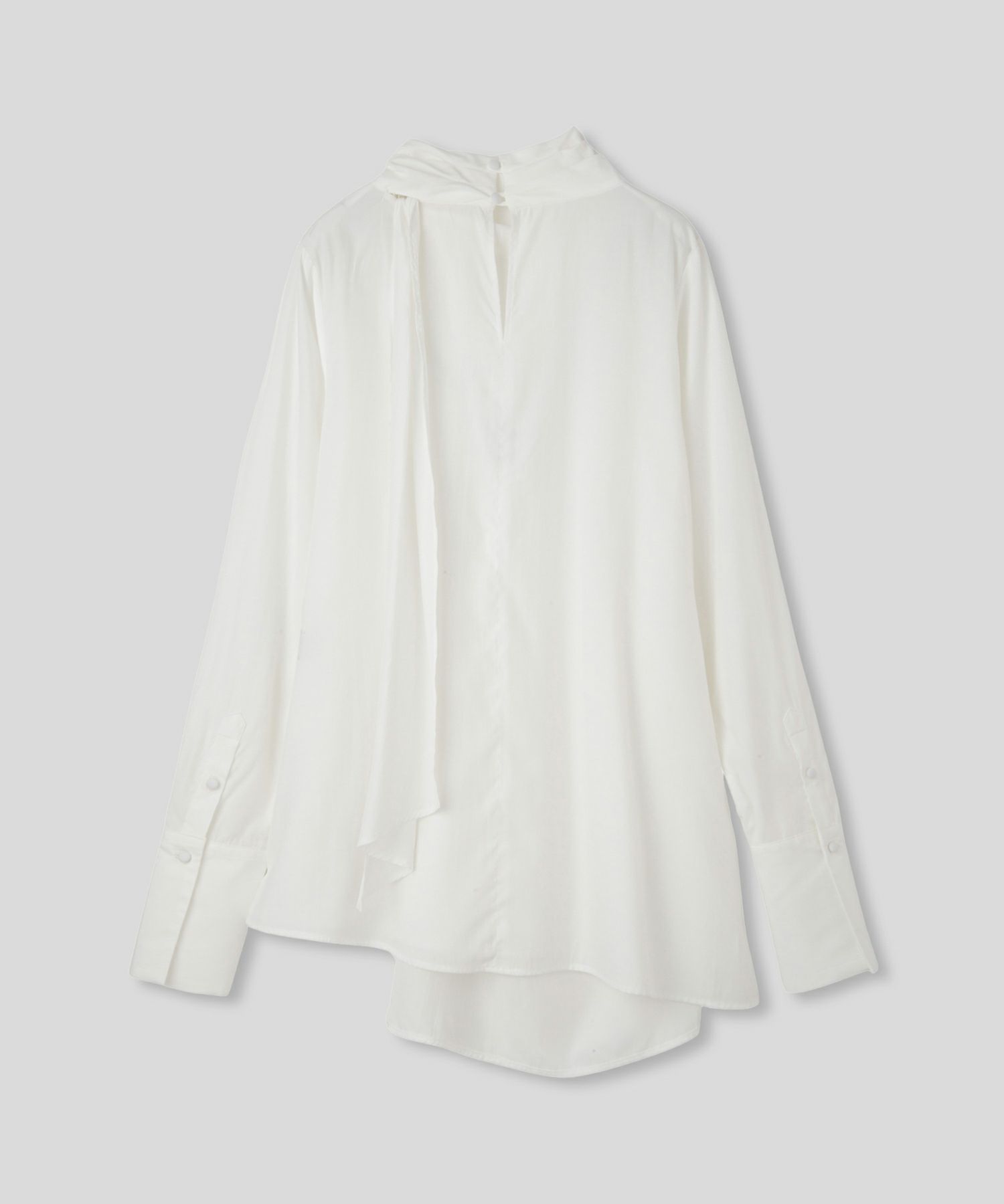 ドレープ ボウタイ 2WAY ブラウス KINO THE KEI 全3色｜ktk831-0105【1】