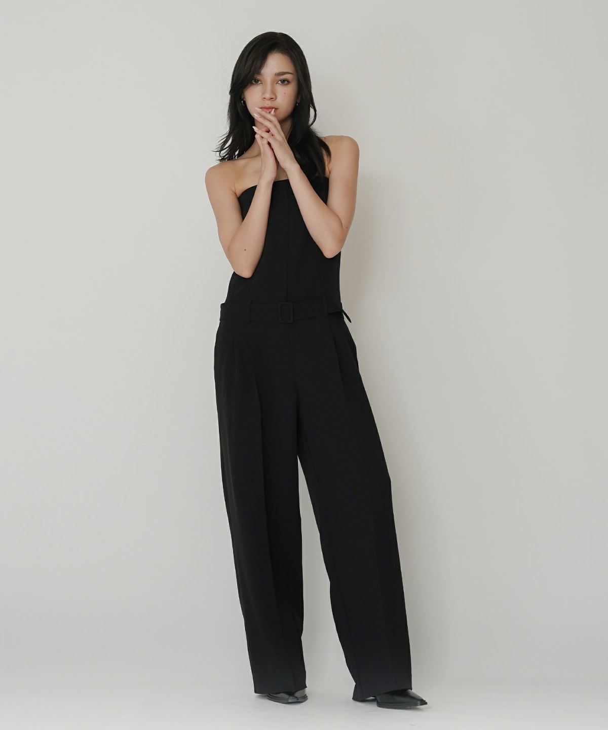 セットアップ ベアオールインワン 80年代 80's モード 結婚式 二次会コーデ パンツスタイル KINO THE KEI