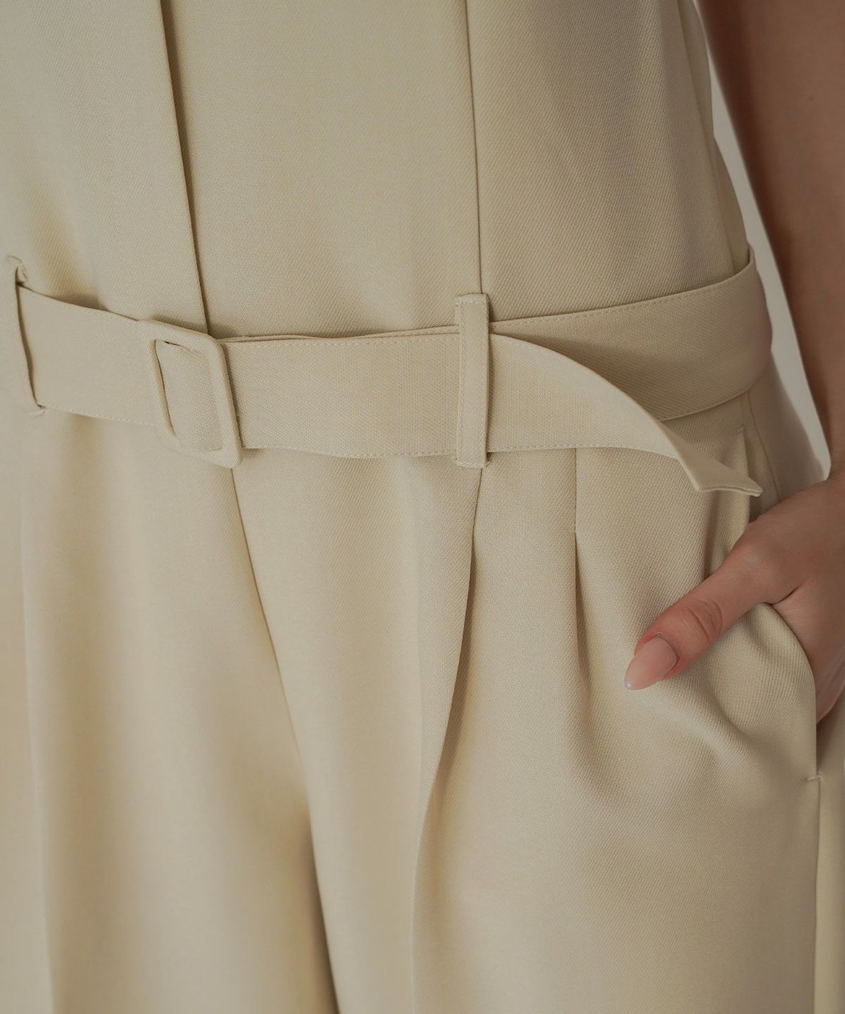 セットアップ ベアオールインワン 80年代 80's モード 結婚式 二次会コーデ パンツスタイル KINO THE KEI