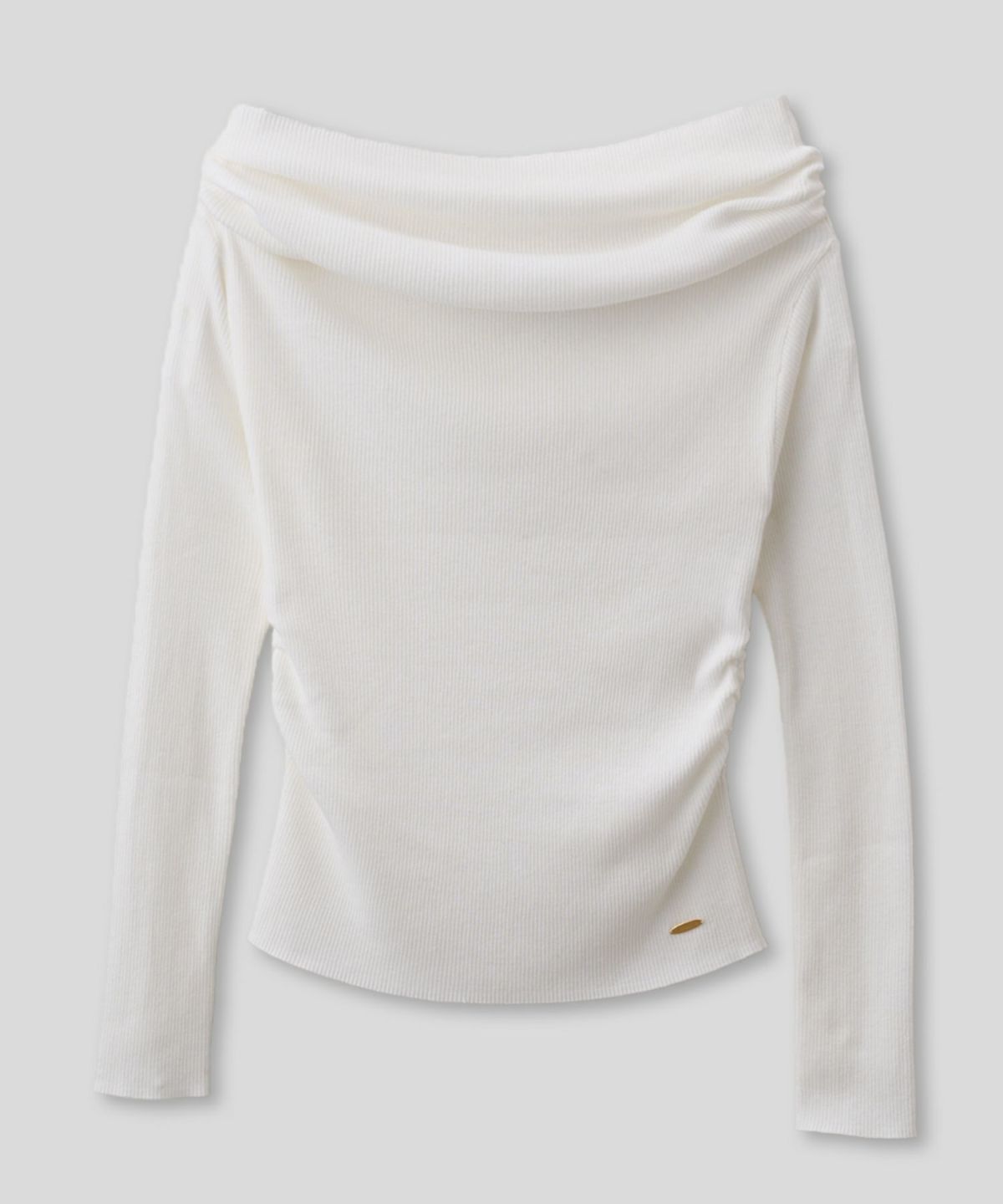 リブニット オフショル ワンショル 2WAY デート ディナー モテニット 伸縮性 KINO THE KEI