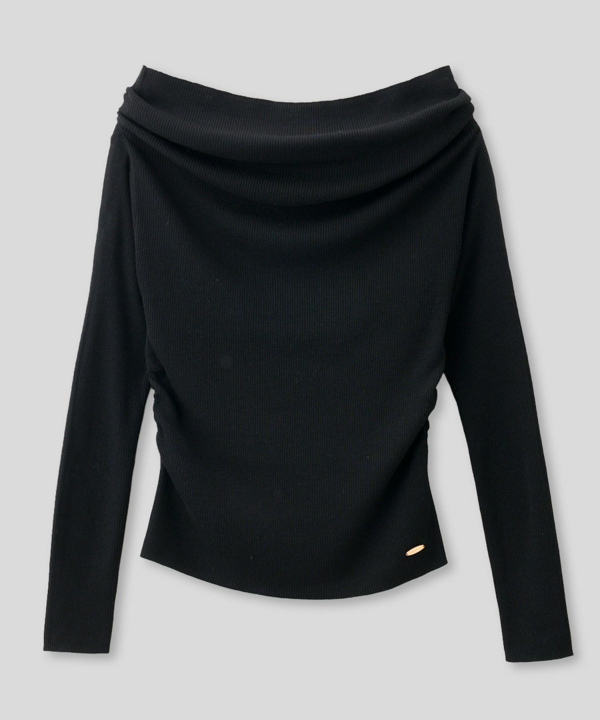 リブニット オフショル ワンショル 2WAY デート ディナー モテニット 伸縮性 KINO THE KEI