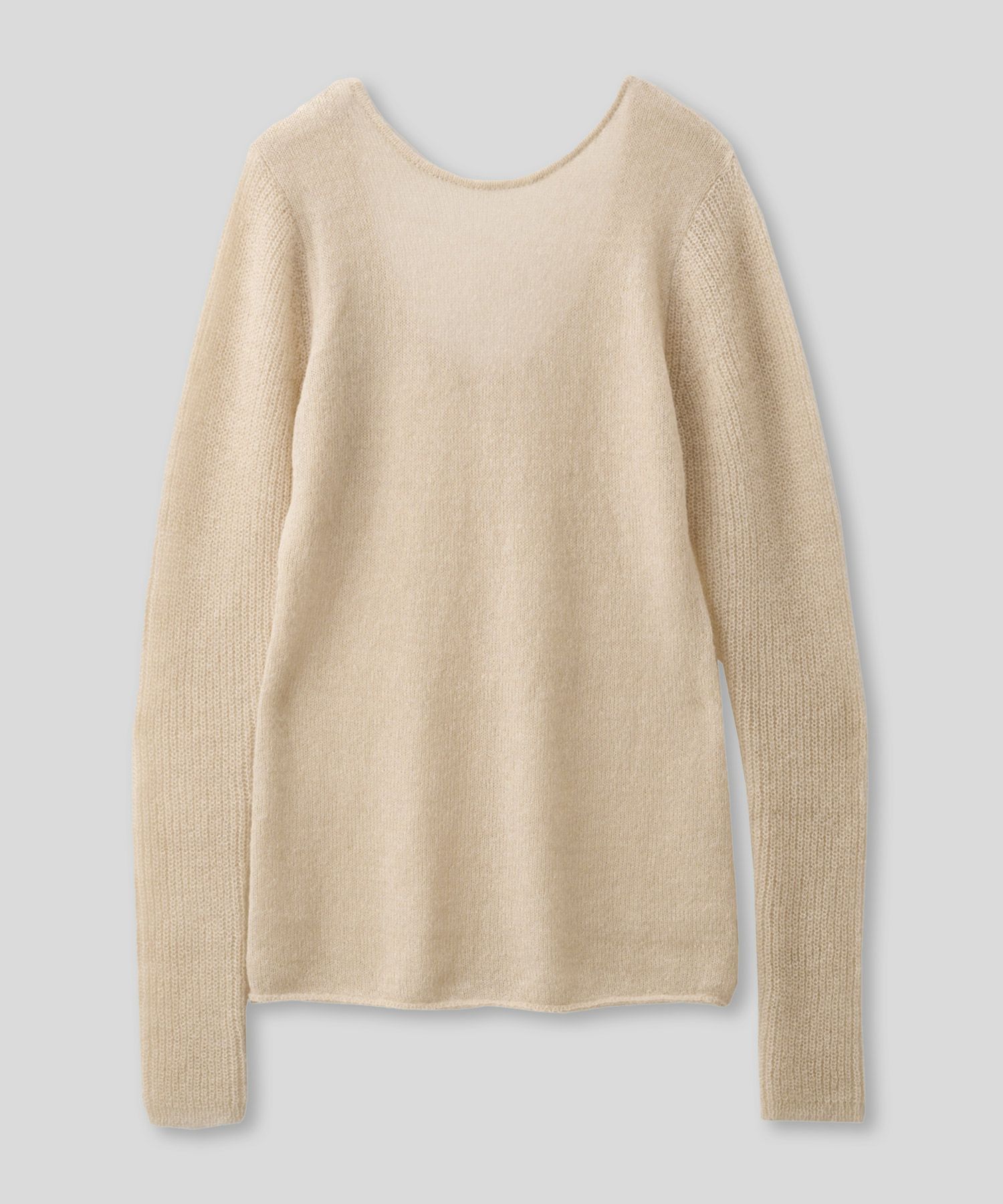 背中見せ 2way ラメニット シアーニット タイトトップス 韓国風 綺麗め 細見え カジュアル KINO THE KEI