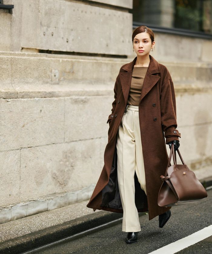 ワイド ストレート スラックス KINO THE KEI 全3色｜ktk731-0113【2