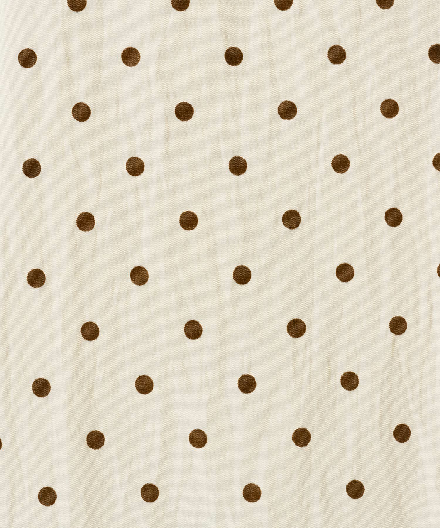 ドット/アイボリー/ジャンスカ/ワンピース