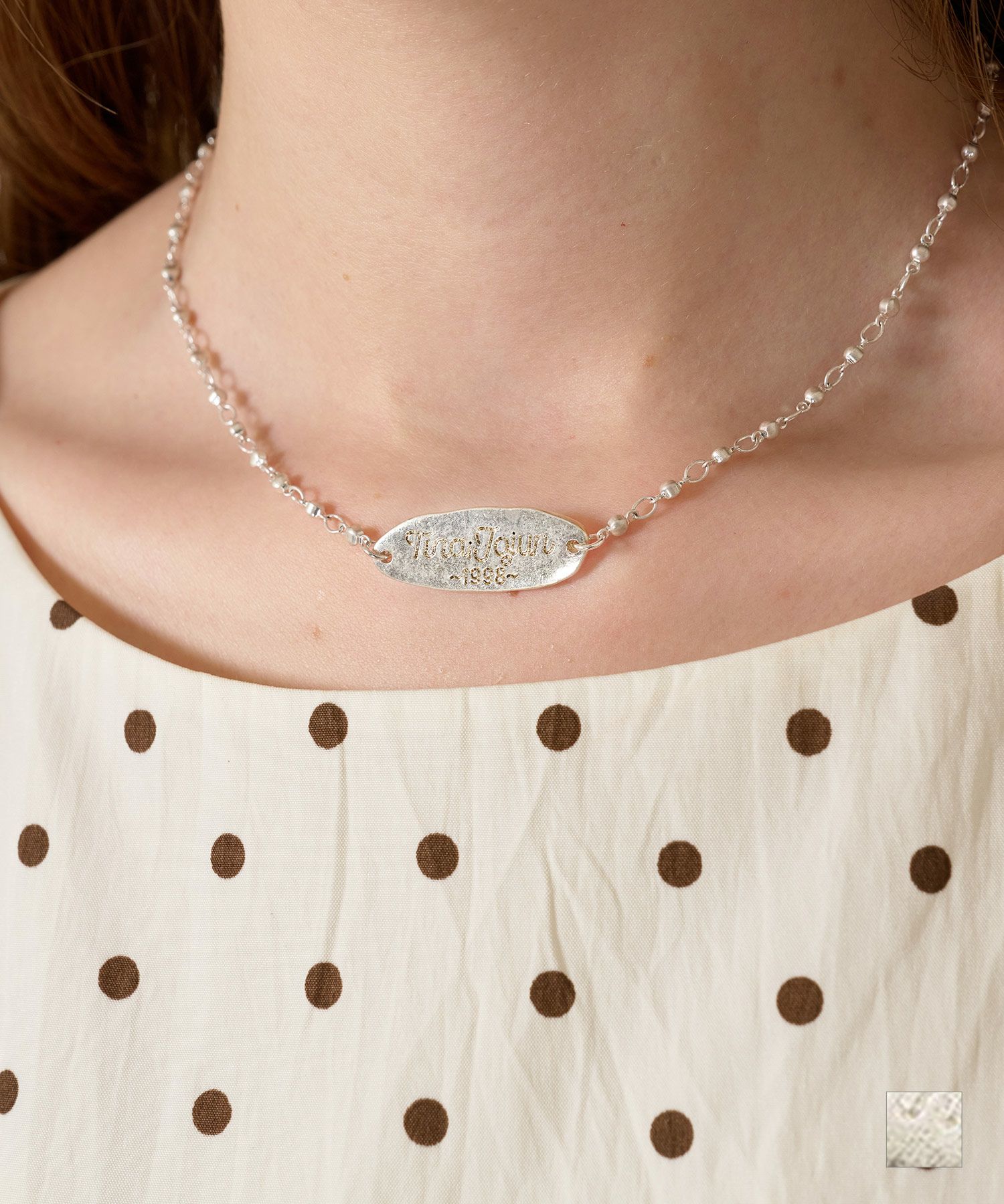 シルバー/アクセサリー/ネックレス