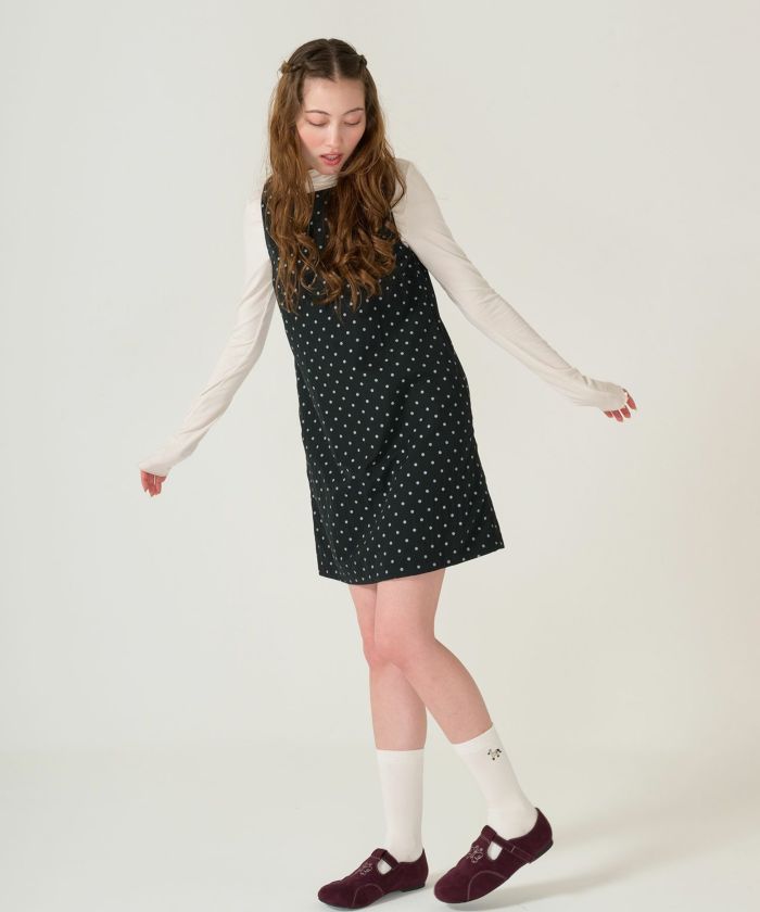 刺繍/ソックス/ポニー/白靴下