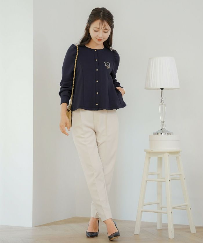 TERRE テール シンプル カジュアル ストリート MOQUETTE ニット 2wayハンドニットカーディガン(F OFF WHITE): トップス │ ETRE