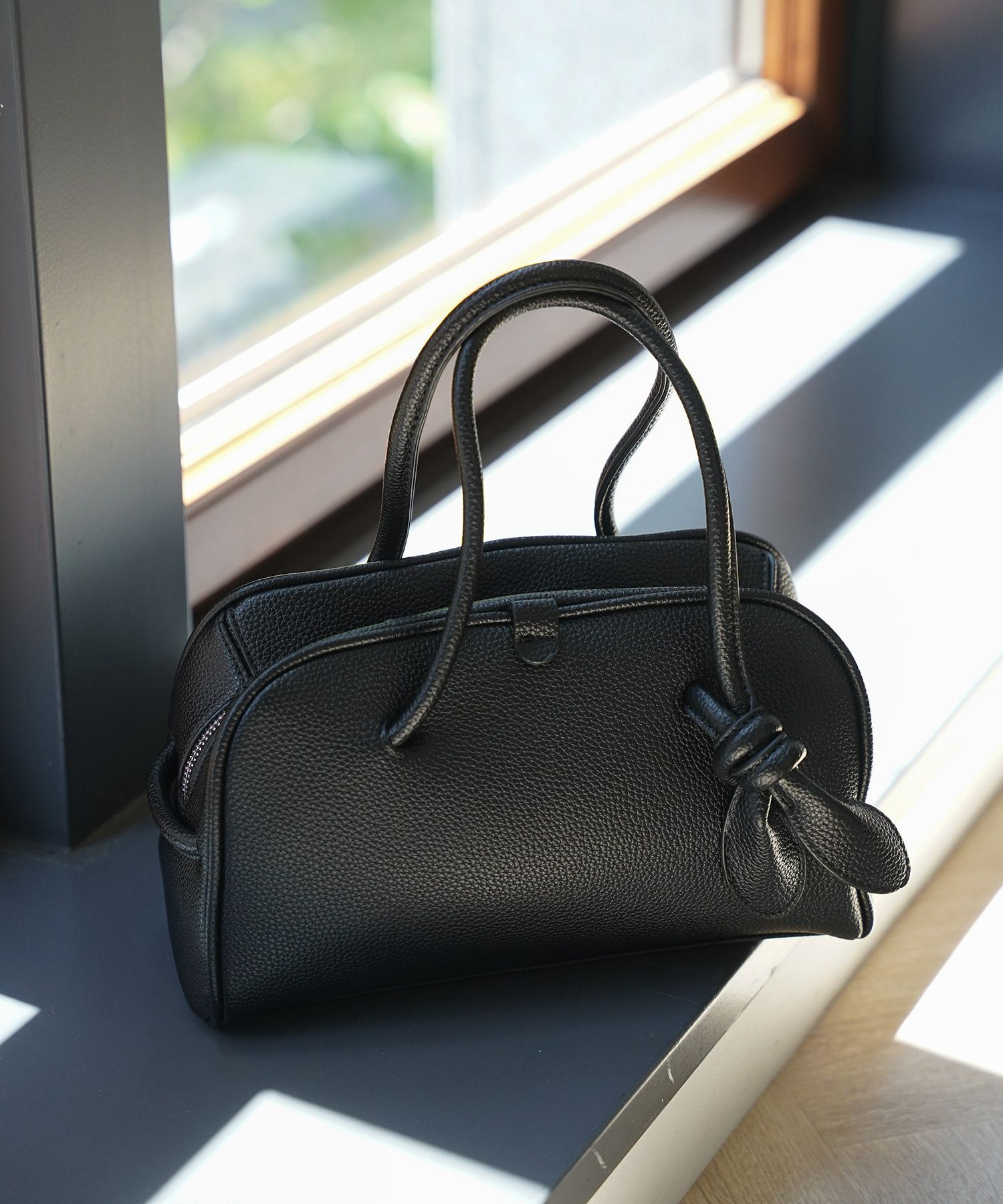 レディース バッグ きれいめ カジュアル ボストンバッグ 合皮 アイボリー/ピンク/ブラウン/ブラック/フリー