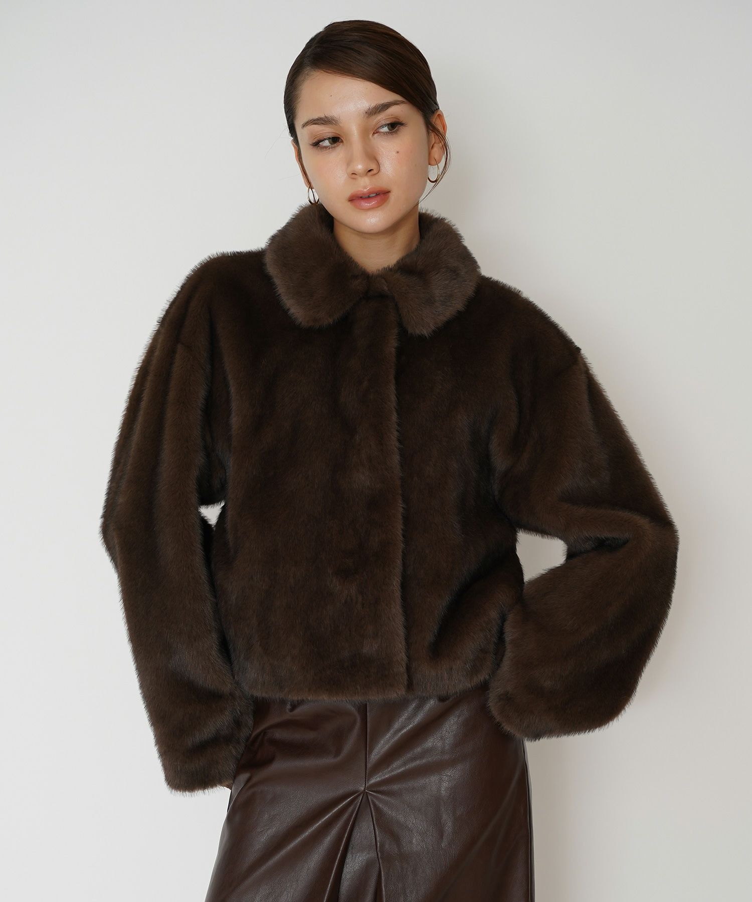 ミンク エコ ファー ジャケット KINO THE KEI 全3色｜ktk241-0126【6  