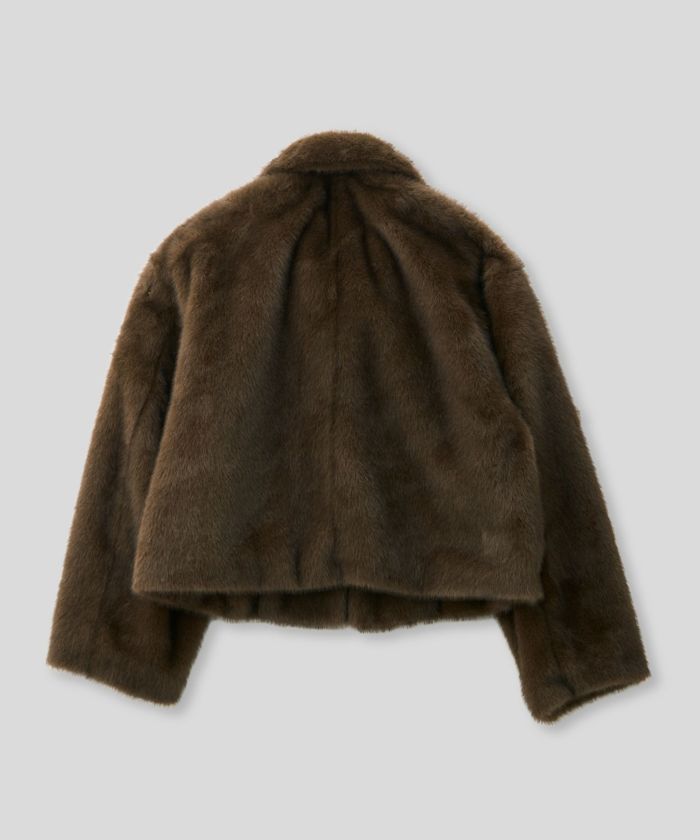 12/下旬頃発送予定！ミンク エコ ファー ジャケット KINO THE KEI 全3