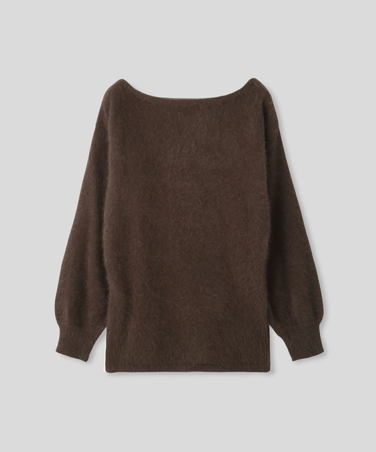 アンゴラ ファー オフショル ミニ ワンピース KINO THE KEI