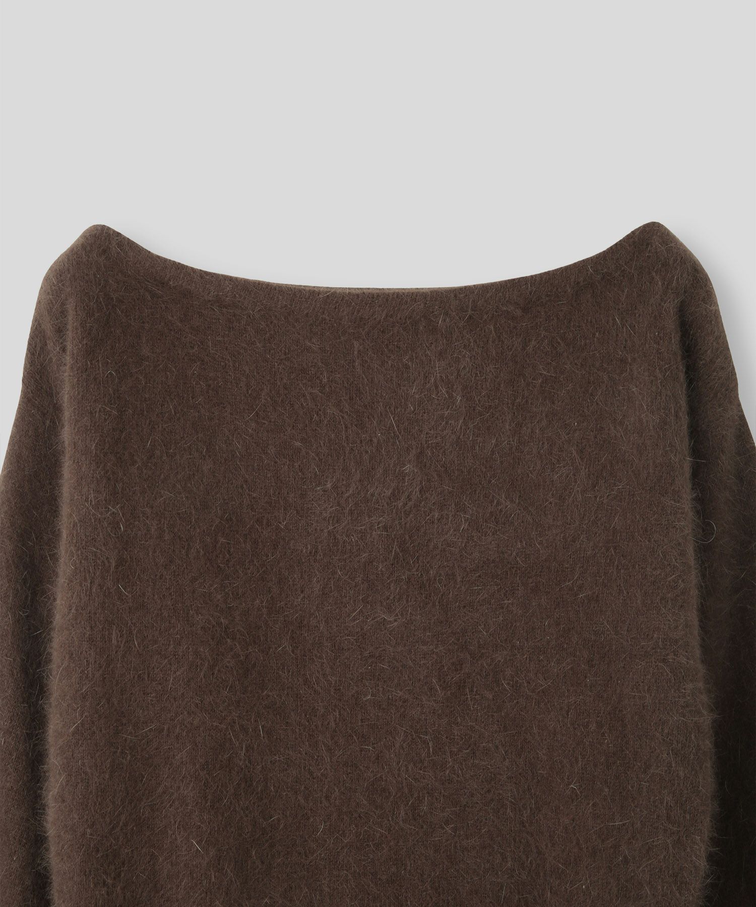 アンゴラ ファー オフショル ミニ ワンピース KINO THE KEI