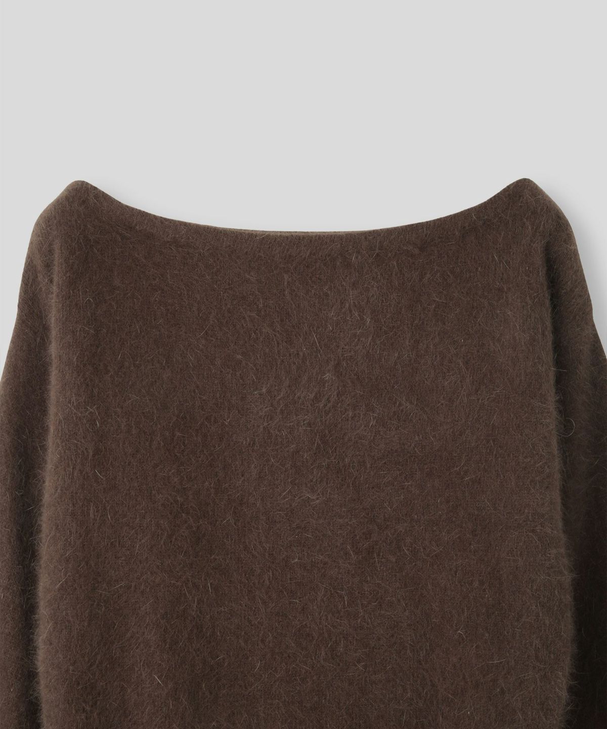 アンゴラ ファー オフショル ミニ ワンピース KINO THE KEI