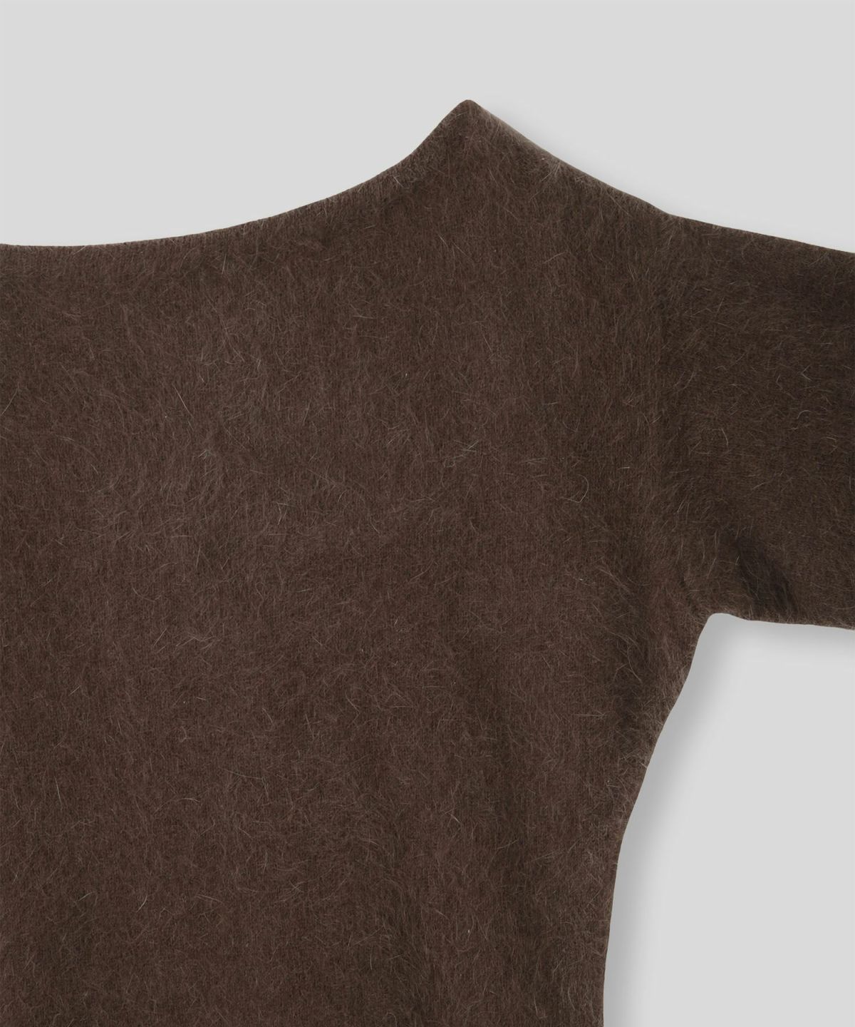 アンゴラ ファー オフショル ミニ ワンピース KINO THE KEI