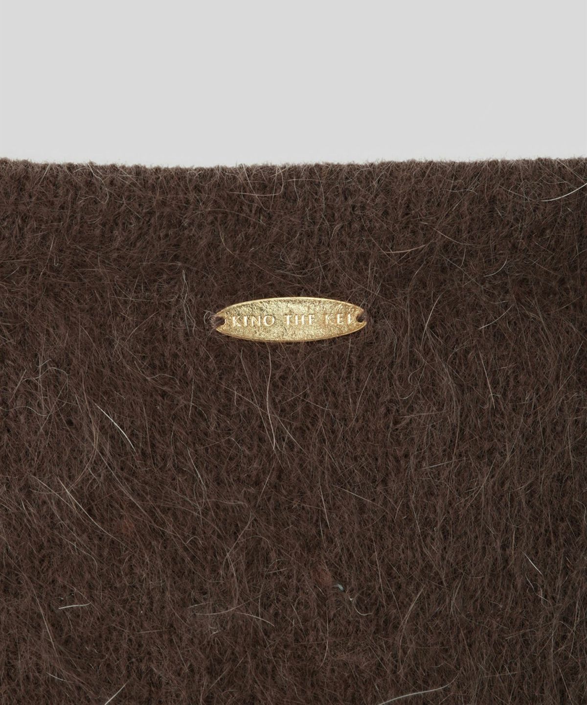 アンゴラ ファー オフショル ミニ ワンピース KINO THE KEI