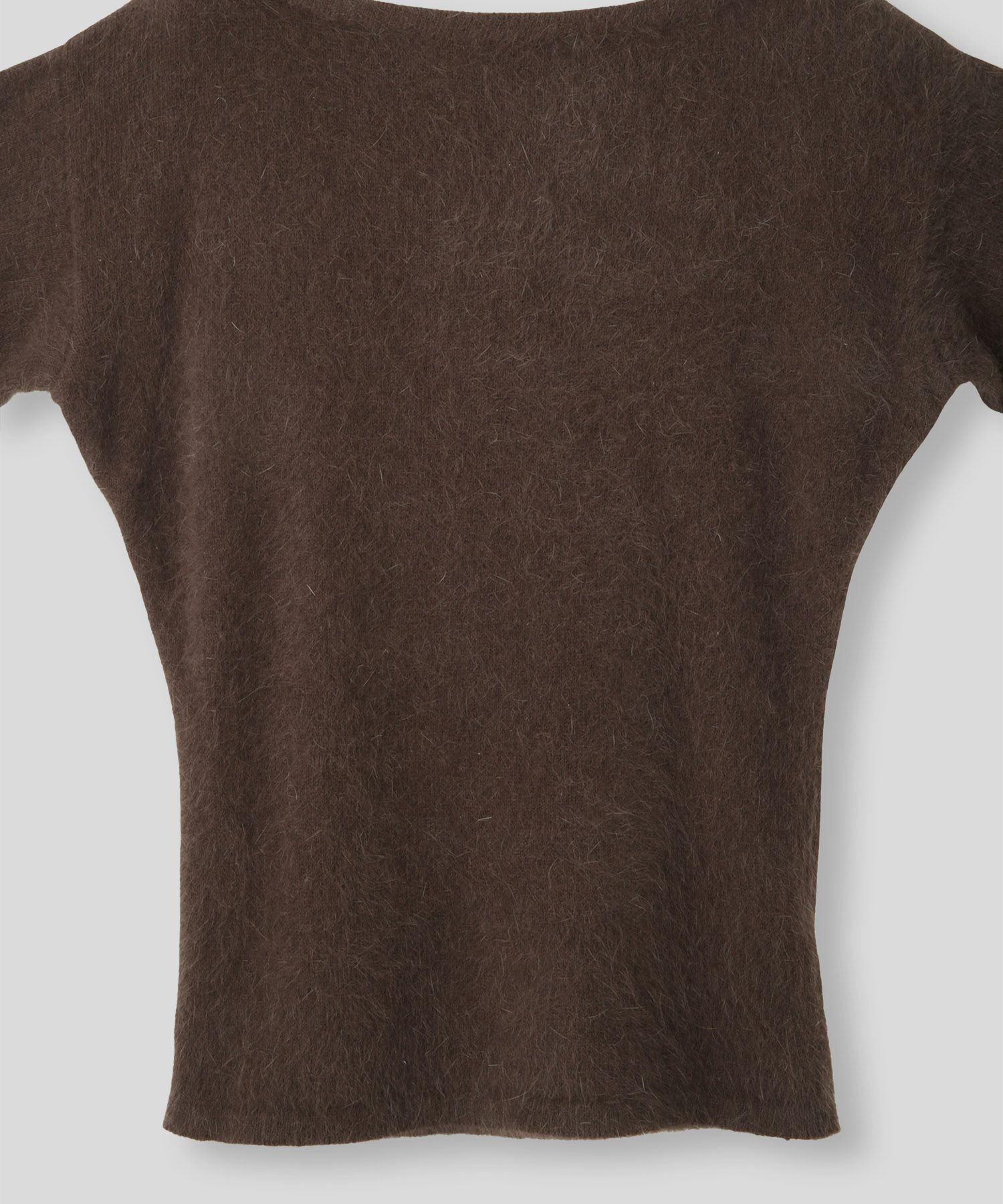 アンゴラ ファー オフショル ミニ ワンピース KINO THE KEI