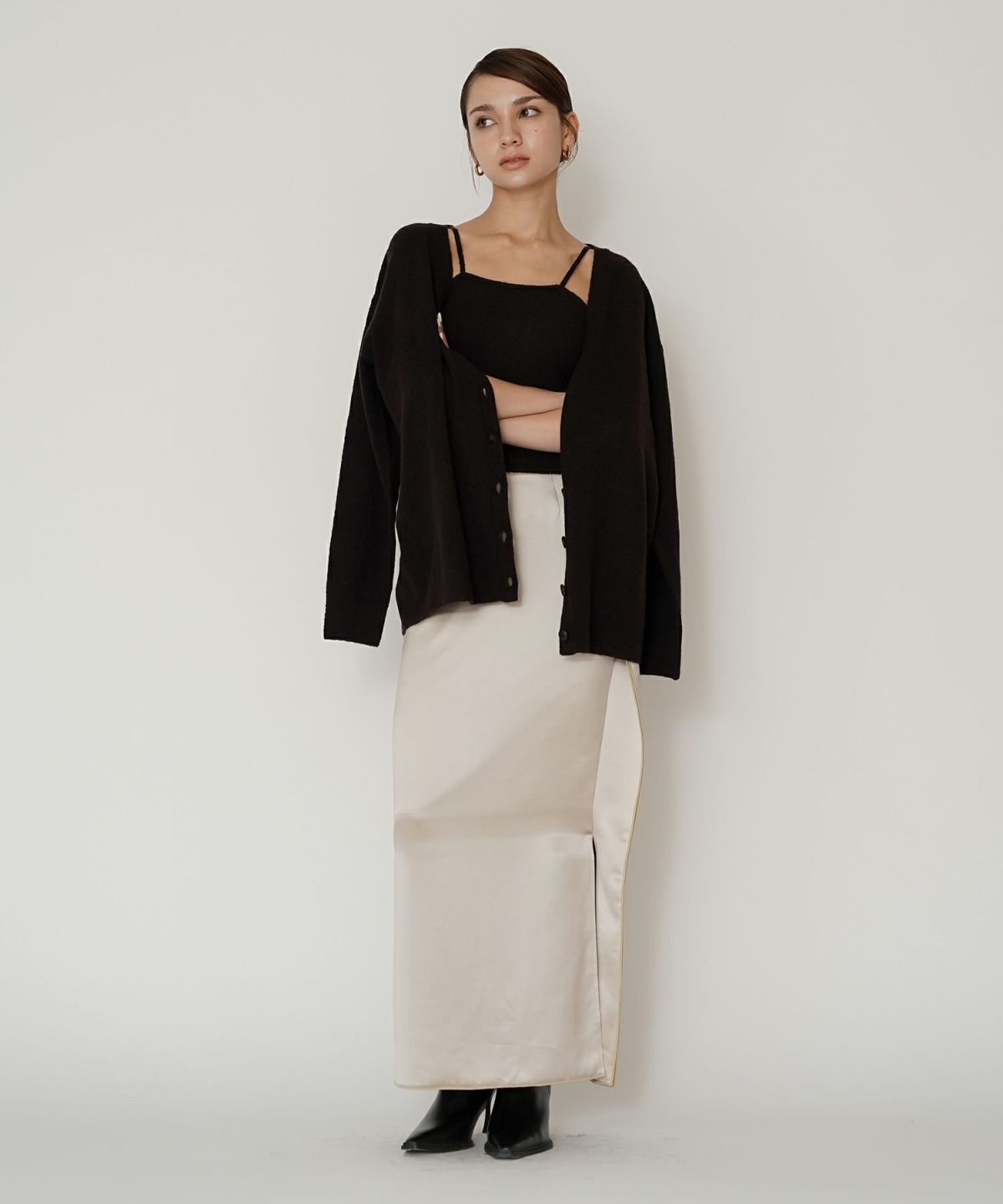 キャミソール セット ニット カーディガン KINO THE KEI