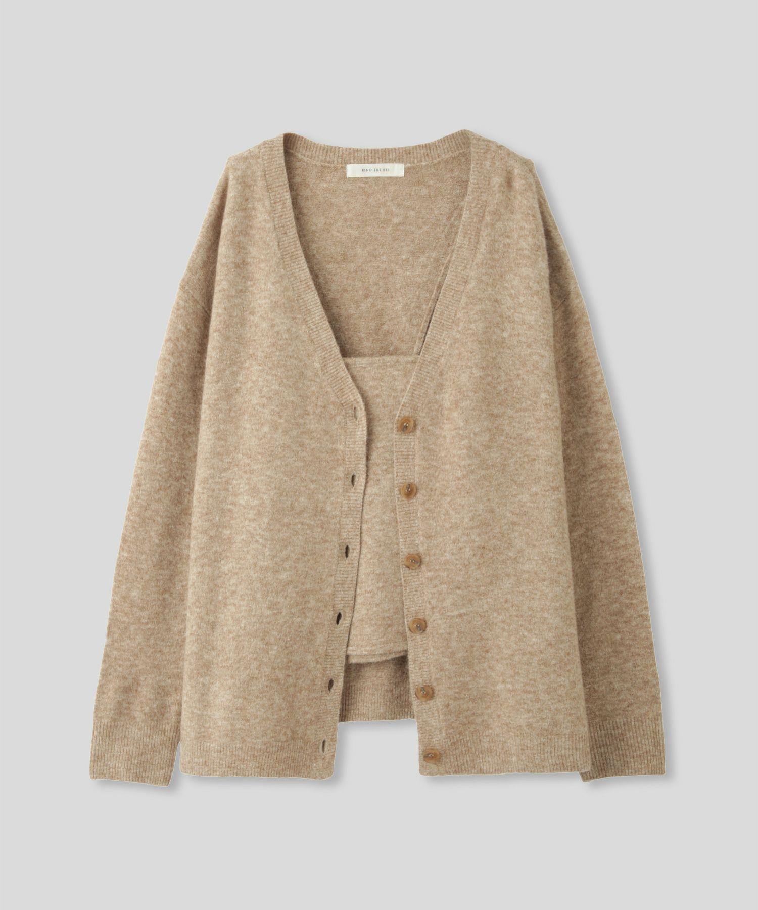 キャミソール セット ニット カーディガン KINO THE KEI