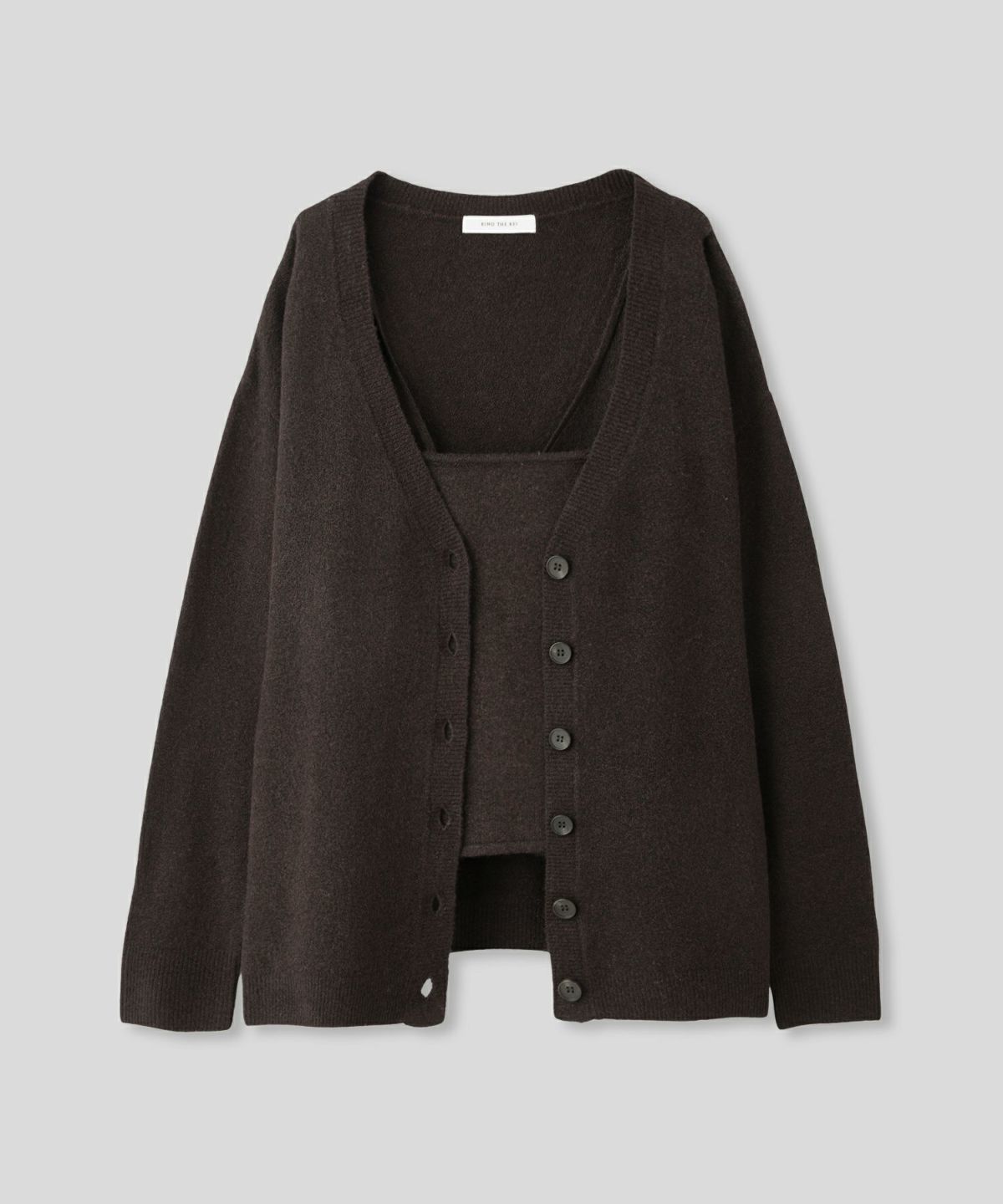 キャミソール セット ニット カーディガン KINO THE KEI