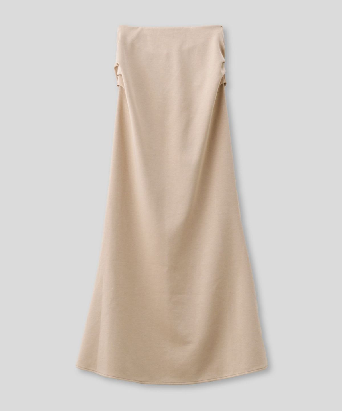 カットソー セットアップ マーメイドスカート ロングスカート ドレープ タイトスカート 韓国風 綺麗め 細見え カジュアル KINO THE KEI