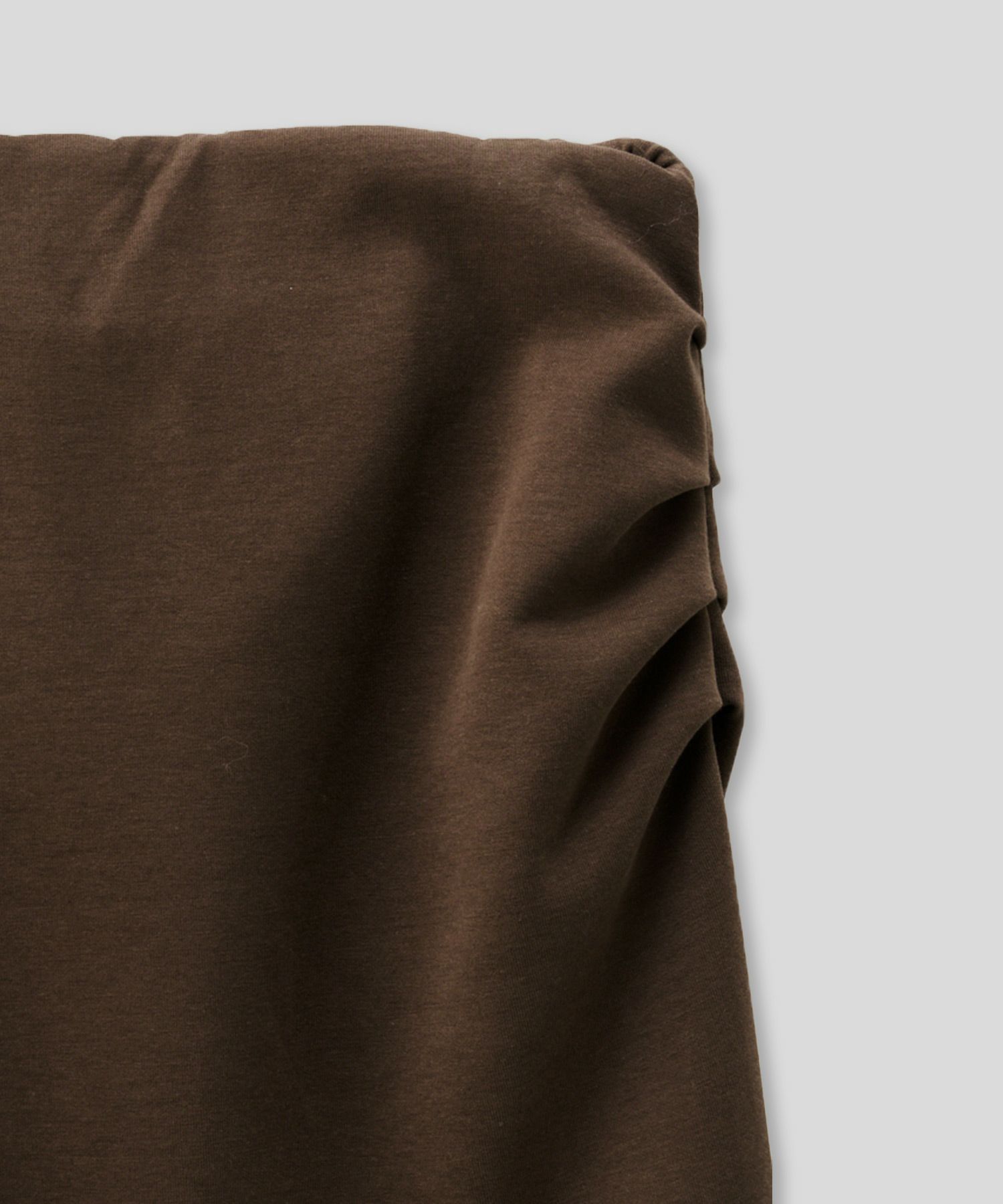 カットソー セットアップ マーメイドスカート ロングスカート ドレープ タイトスカート 韓国風 綺麗め 細見え カジュアル KINO THE KEI