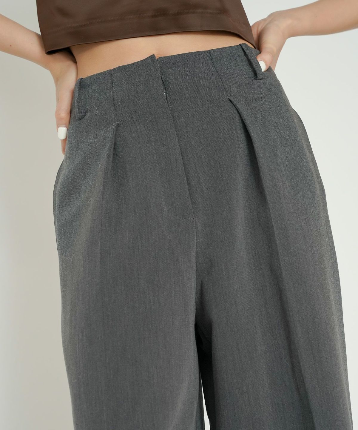 オフィス スラックス ワイドパンツ セミワイド フォーマル 万能 感動 着回し 韓国風 綺麗め 細見え カジュアル KINO THE KEI