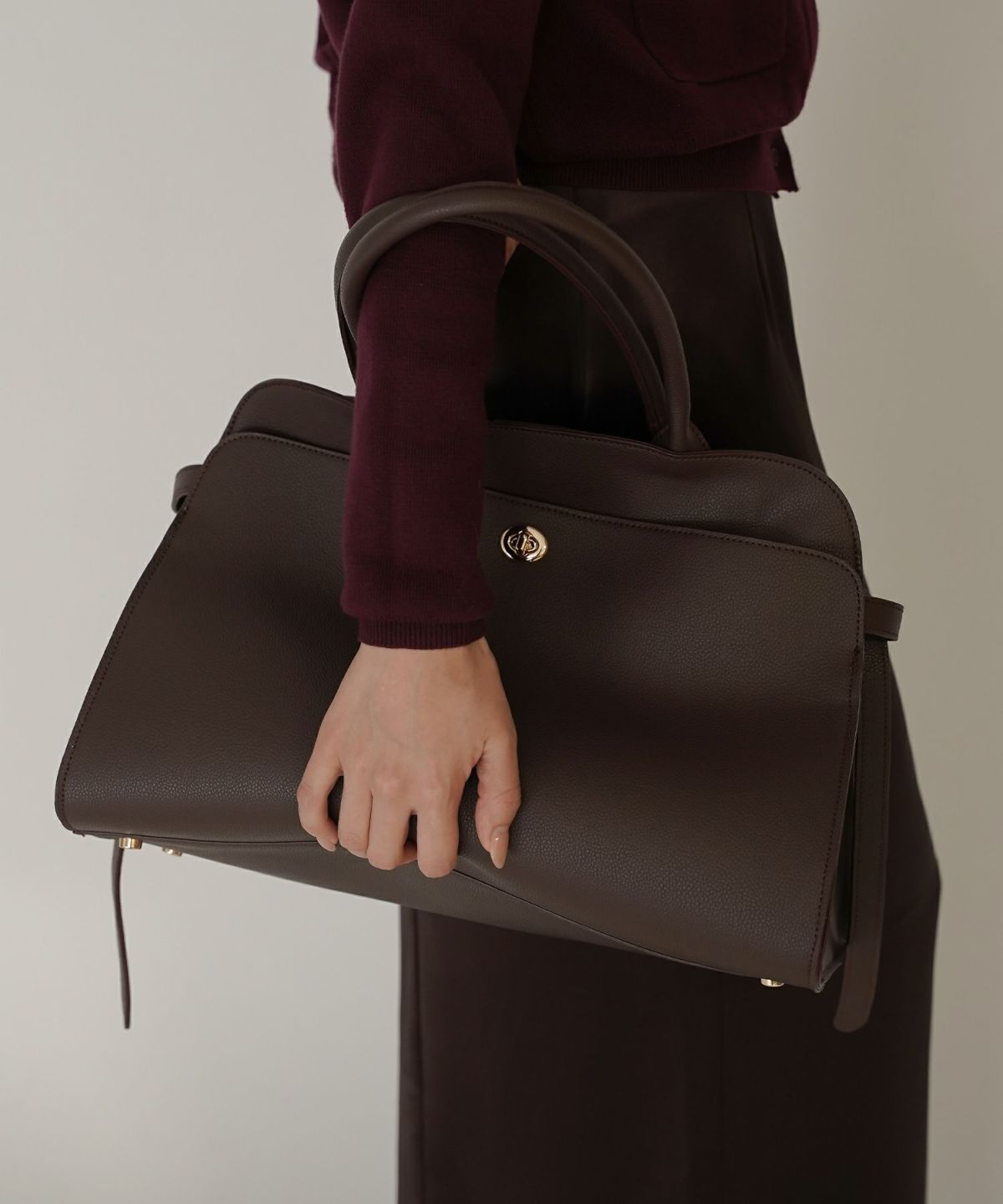 ベルテッド ボストン バッグ KINO THE KEI