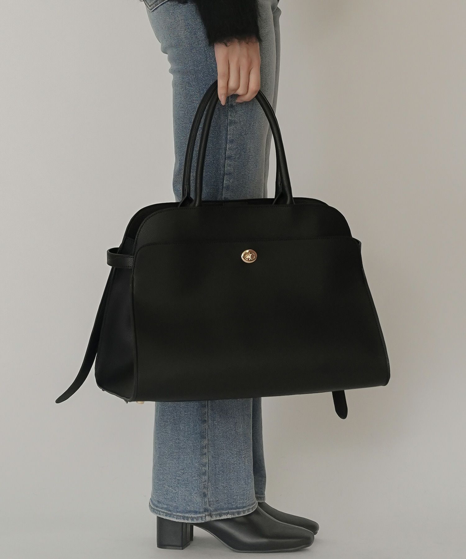 ベルテッド ボストン バッグ KINO THE KEI