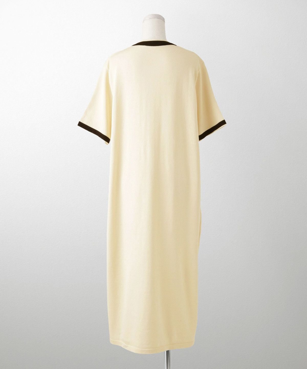 レディース サマーニット バイカラー きれいめ 上品 洗える ジョイントスペース