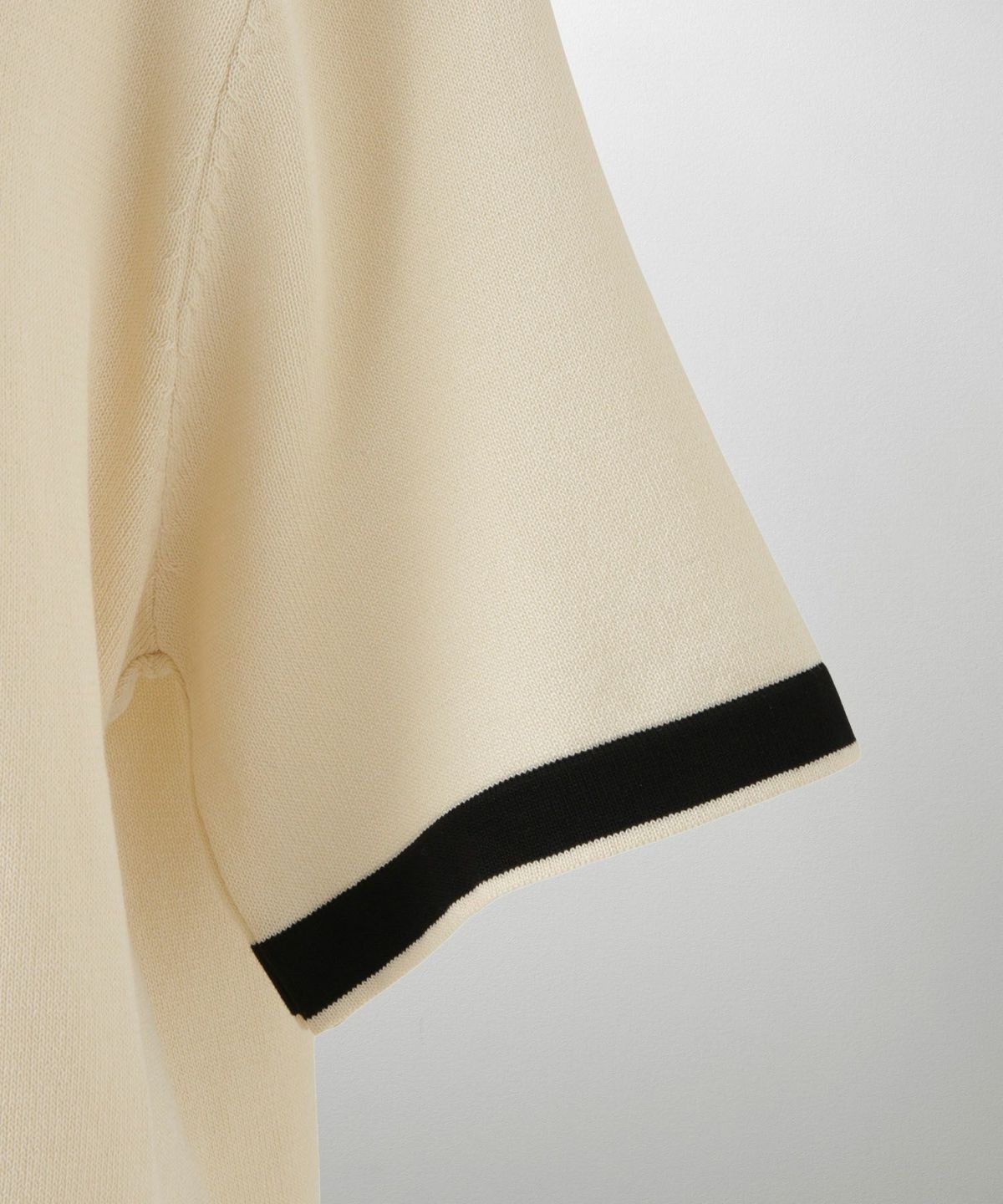 レディース サマーニット バイカラー きれいめ 上品 洗える ジョイントスペース