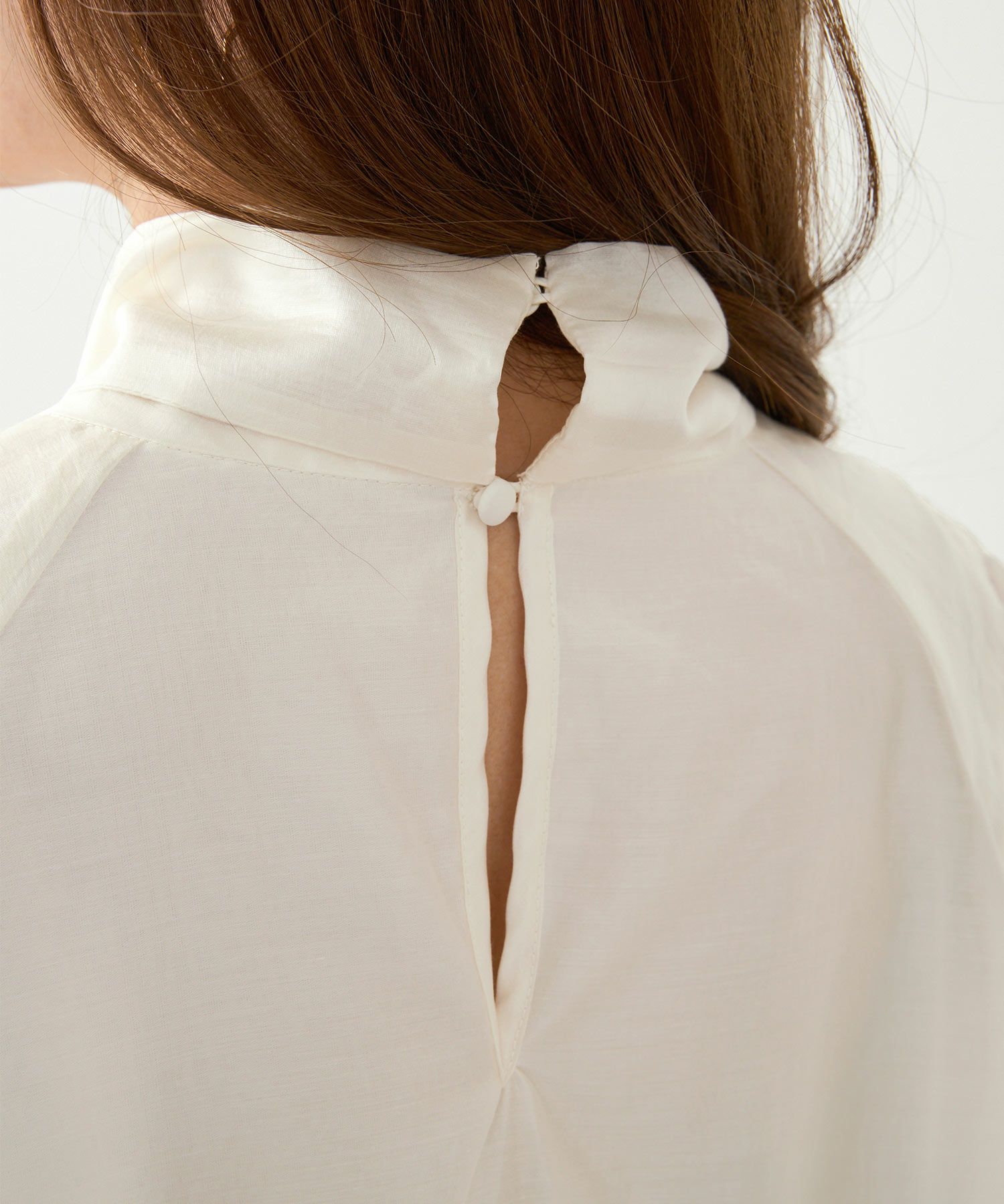 手洗い可 長袖 大人カジュアル オフィス きれいめ フェニミン シアー オールシーズン ジョイントスペース