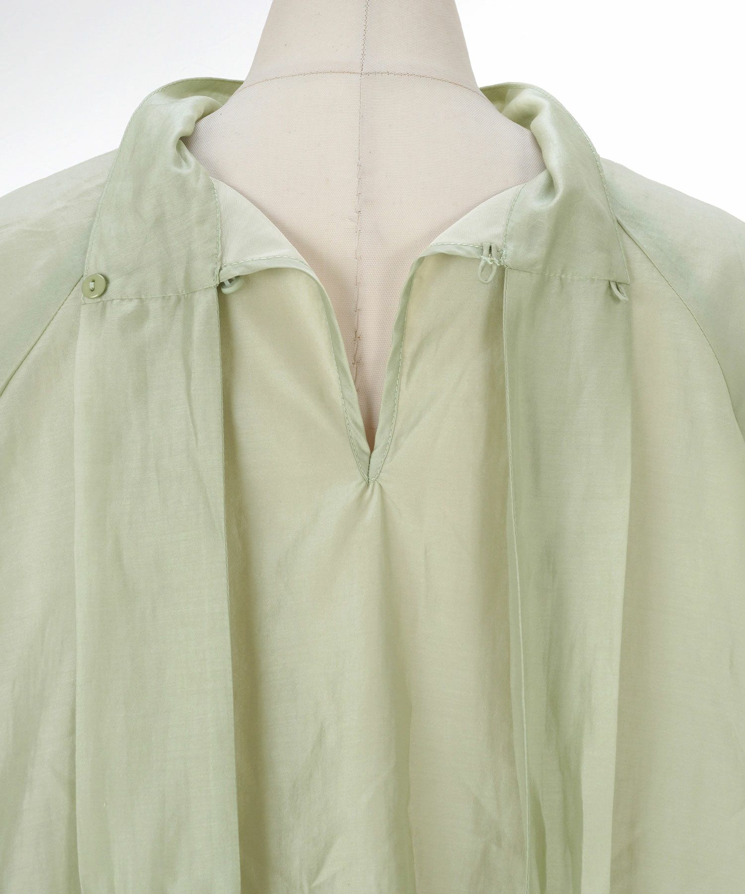 手洗い可 長袖 大人カジュアル オフィス きれいめ フェニミン シアー オールシーズン ジョイントスペース