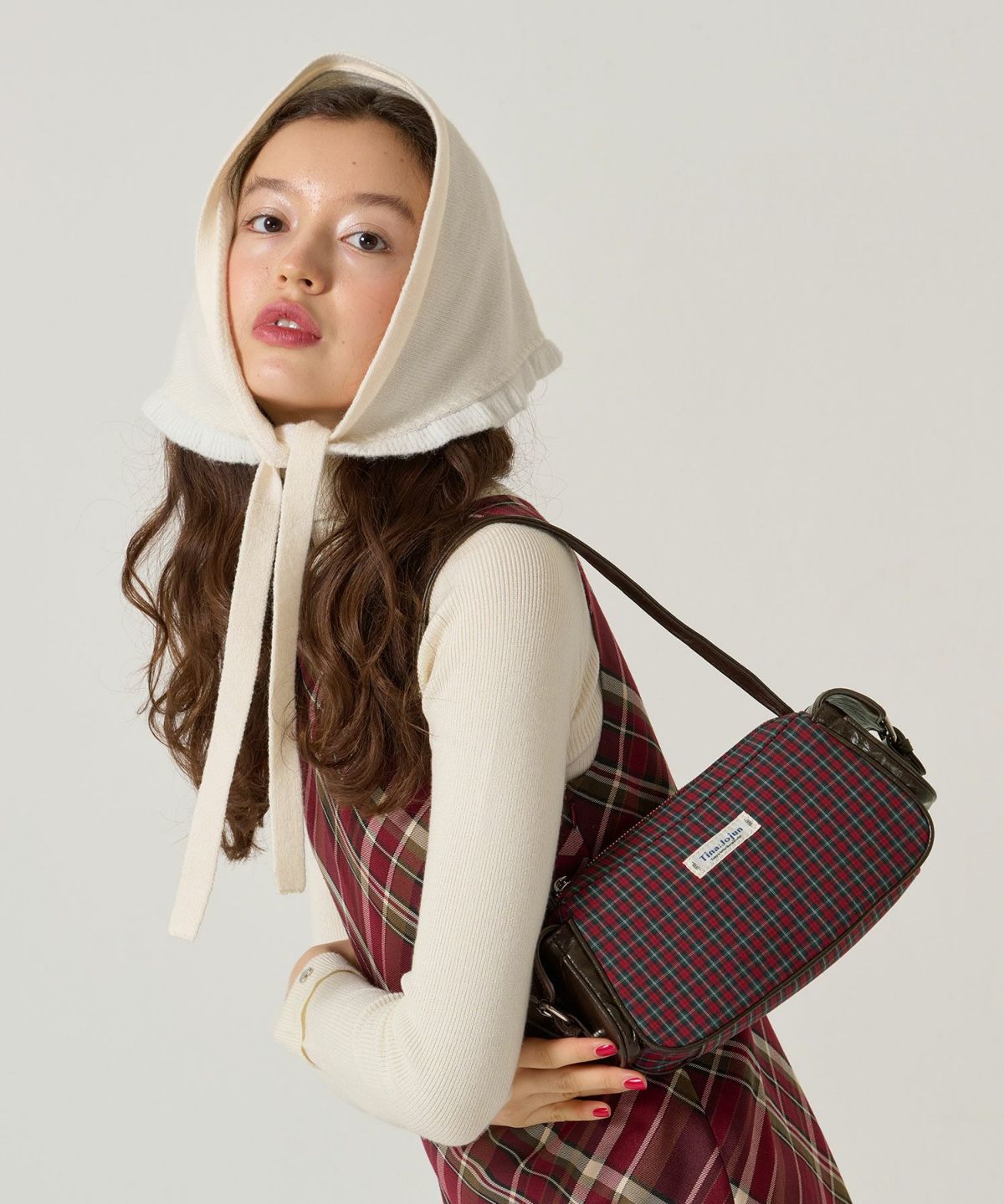 チェック/ハンドバッグ