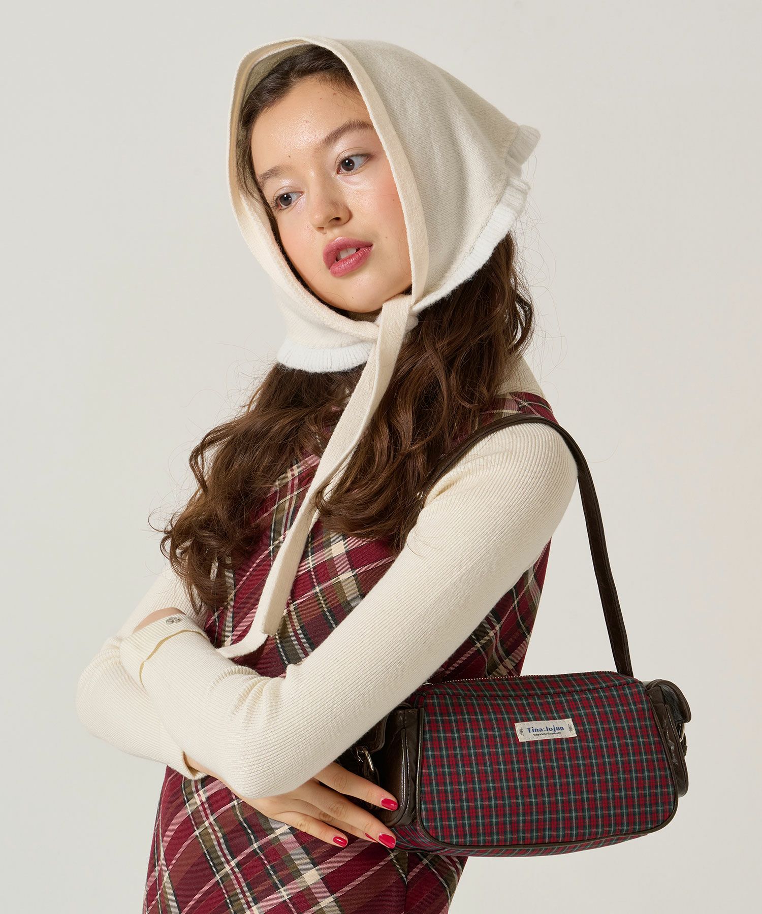 チェック/ハンドバッグ